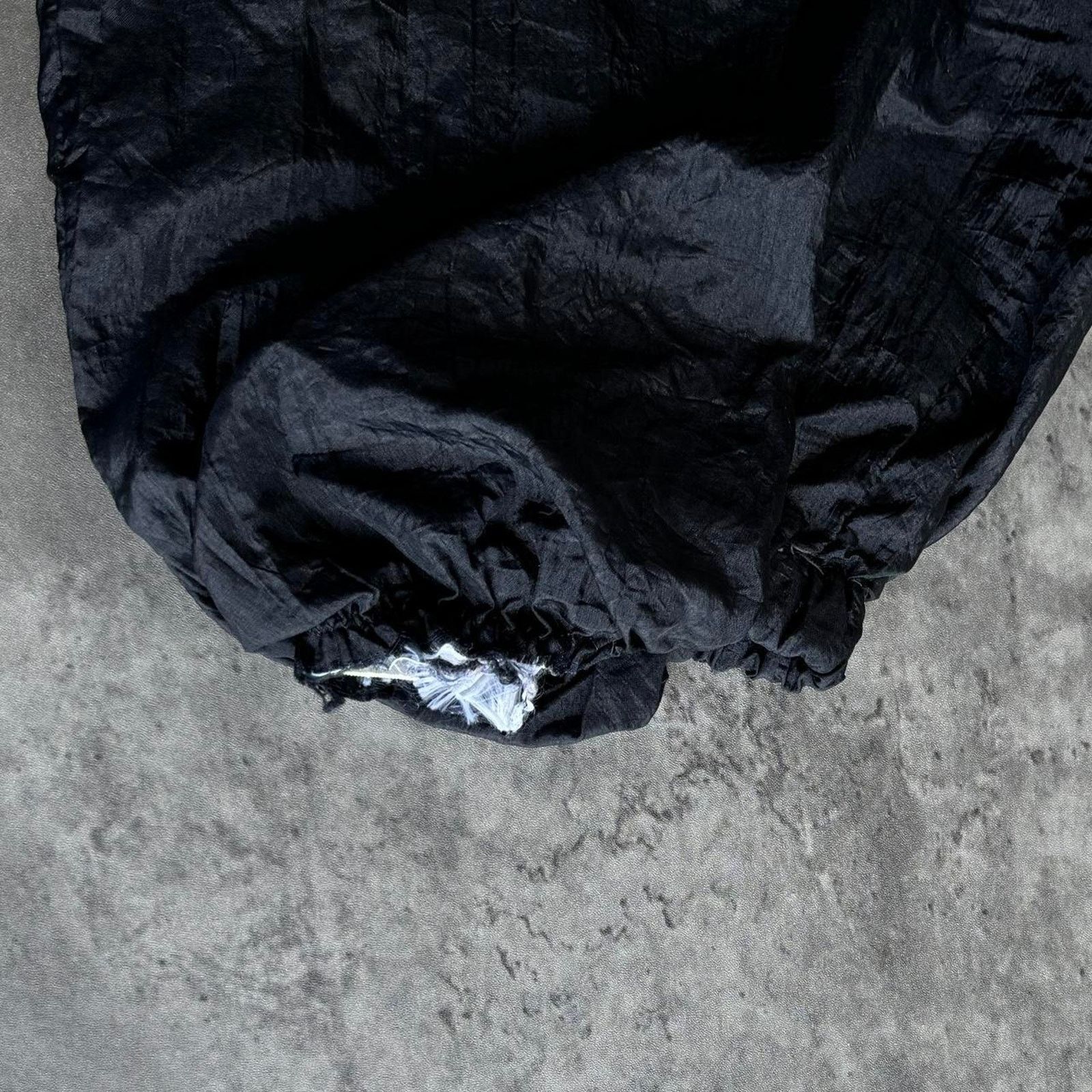JNCO × Vintage Vintage Y2K Super Baggy Black Grunge Opium Nylon Sweatpants Size US 33 - 3 Thumbnail