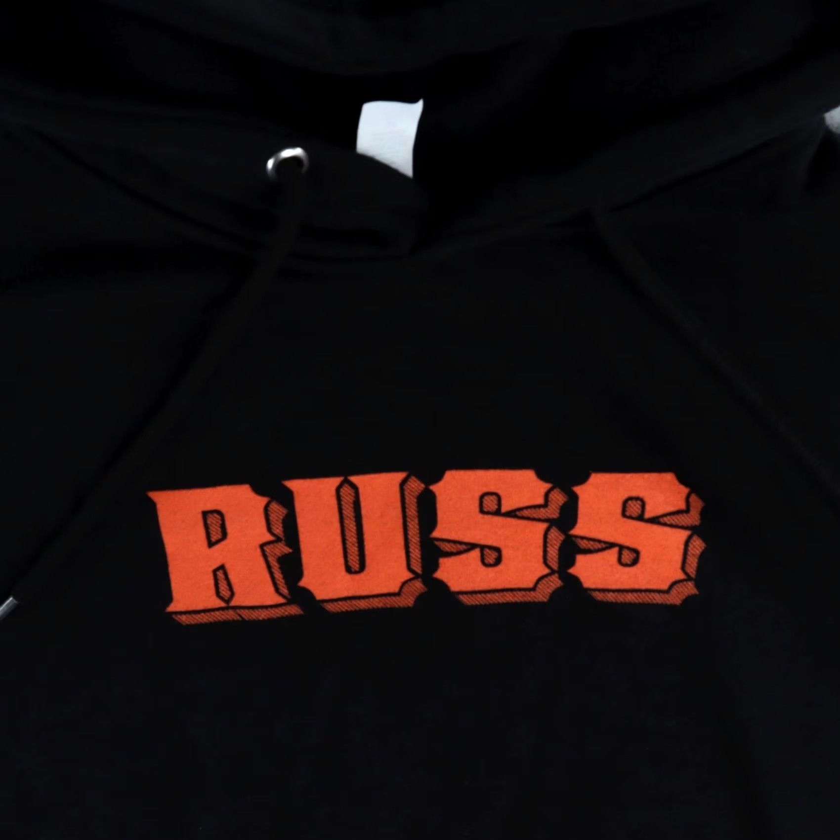 Vintage RUSS face Hoodie RARE Size Medium Red Rapper Rap Hip Hop Pullover Black Nike Shirt Size US M / EU 48-50 / 2 - 4 Thumbnail
