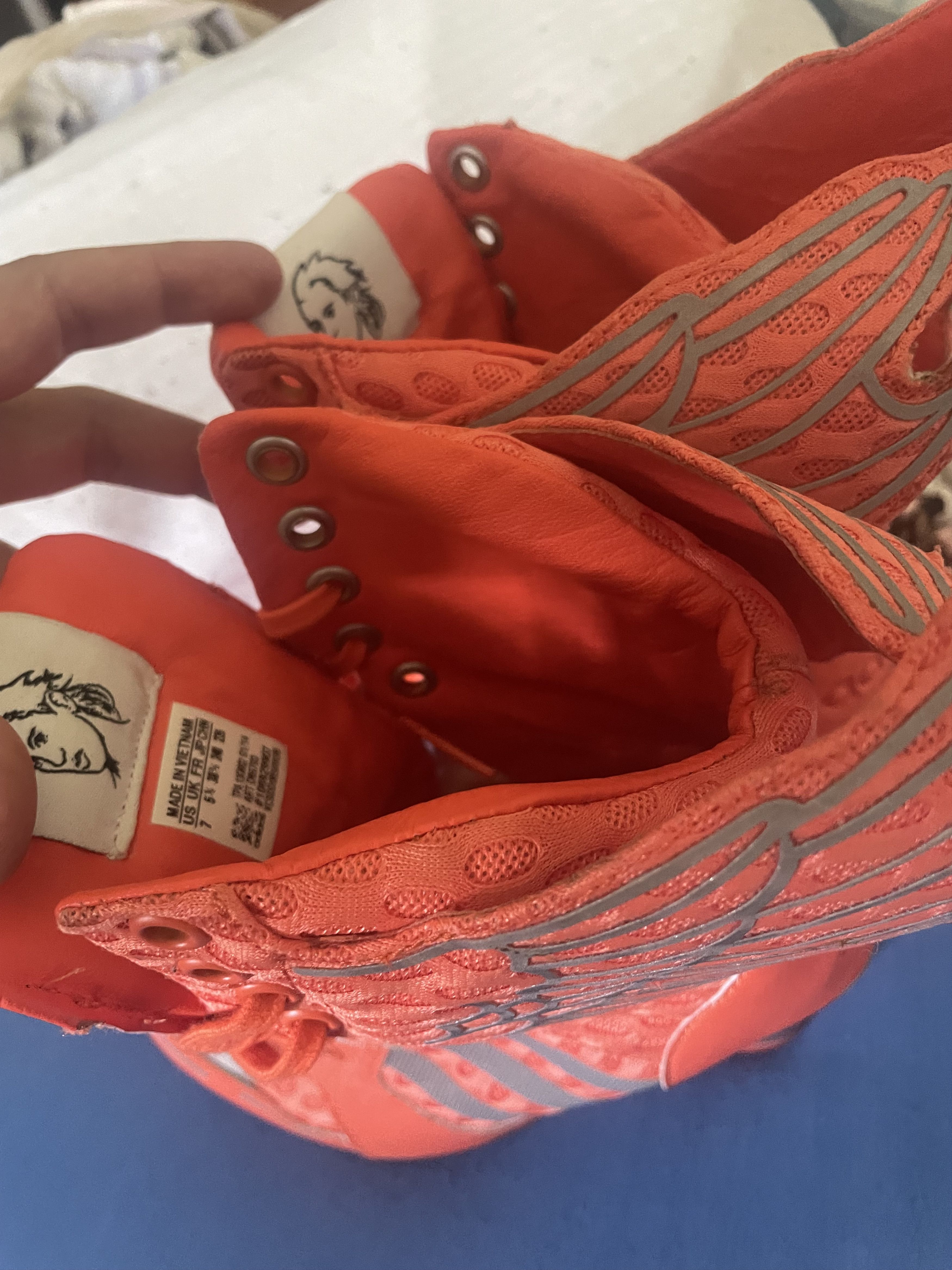 Jeremy Scott Adidas Originals by Jeremy Scott – JS Wings Wedge Sneakers Size US 8.5 / IT 38.5 - 7 Thumbnail