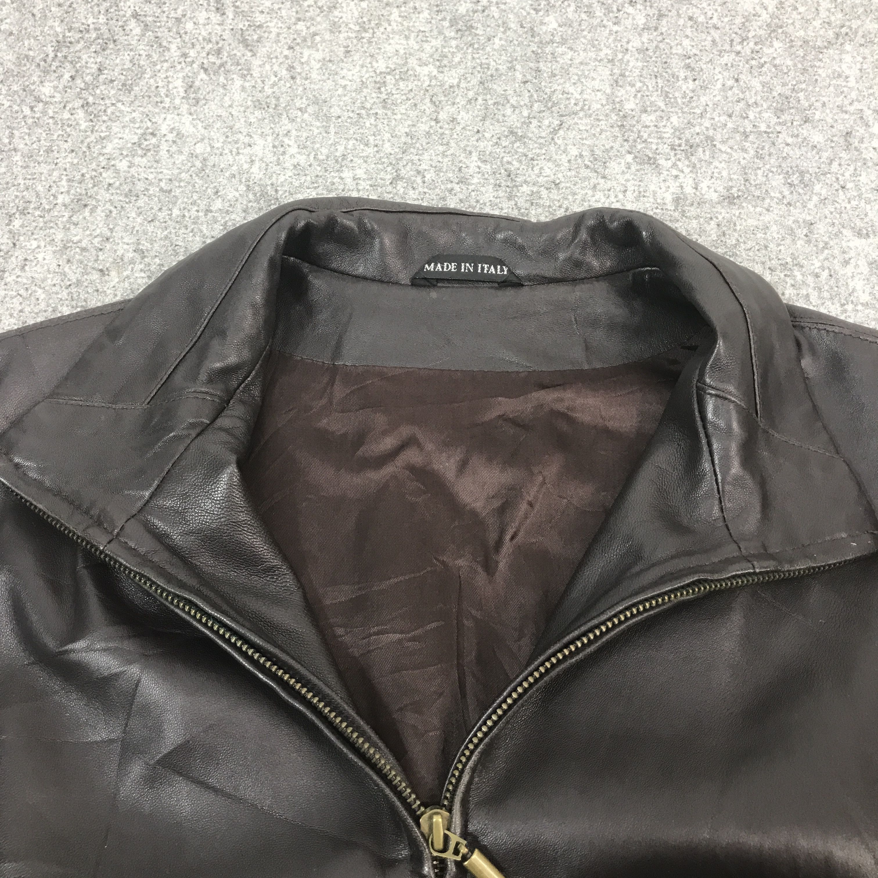 Japanese Brand vtg pierotucci Leather jacket Size US L / EU 52-54 / 3 - 5 Thumbnail
