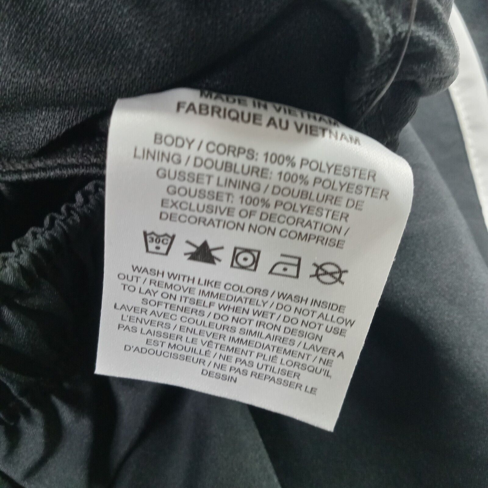 Nike Nike Tempo Dri-Fit Running Athletic Shorts Women's 1X Black Size 36" / US 14 / IT 50 - 4 Thumbnail