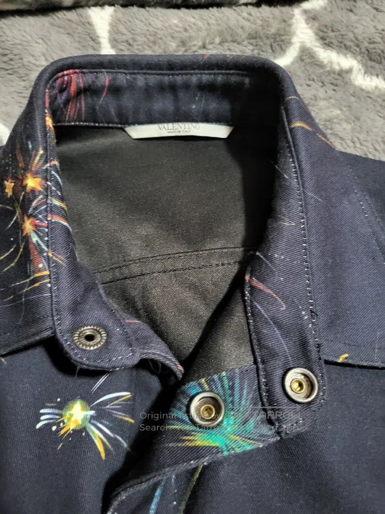Valentino Valentino Classic fireworks printed jacket Size US M / EU 48-50 / 2 - 2 Thumbnail