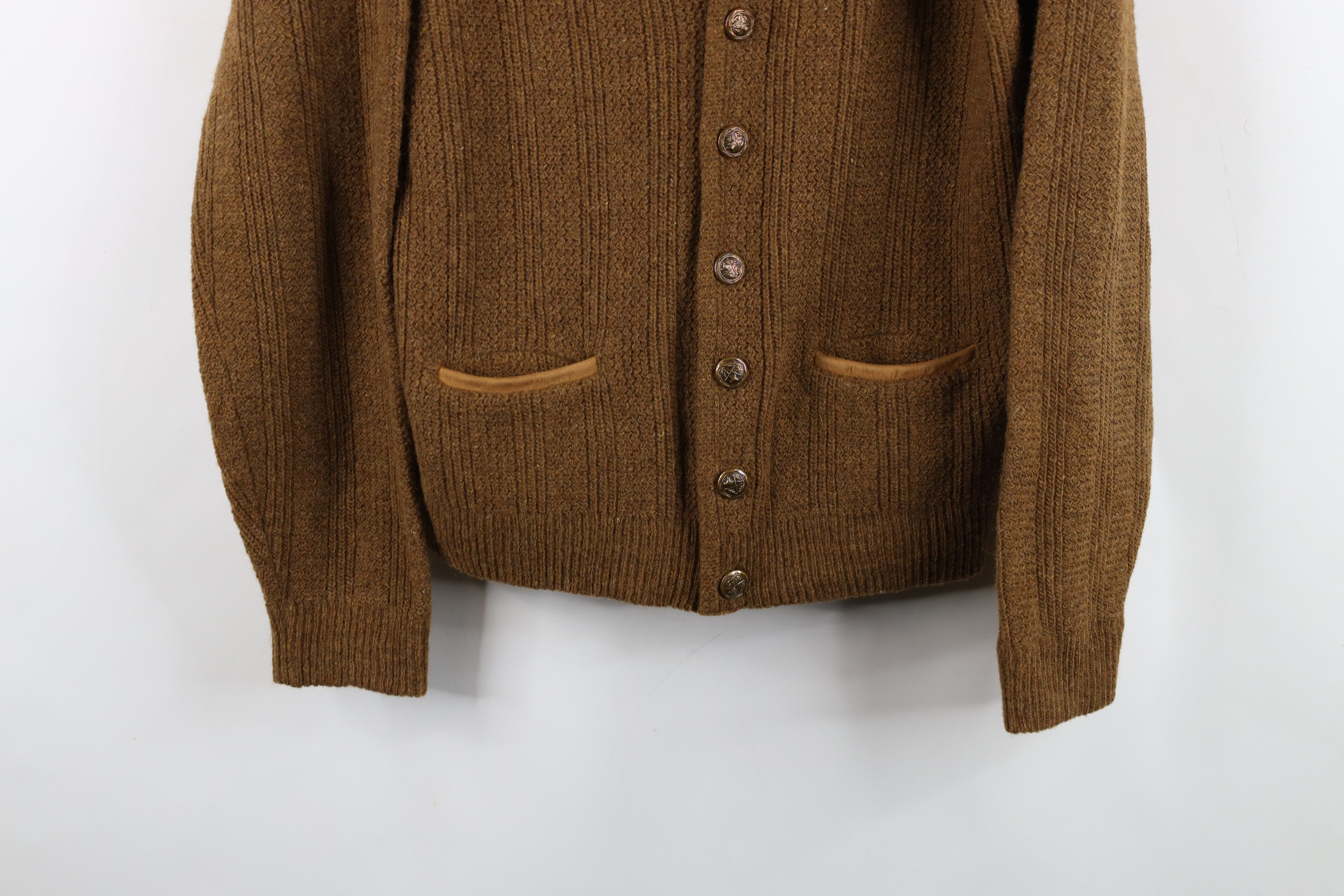 Vintage Vintage 50s Streetwear Mohair Blend Cardigan Sweater USA Size US M / EU 48-50 / 2 - 3 Thumbnail