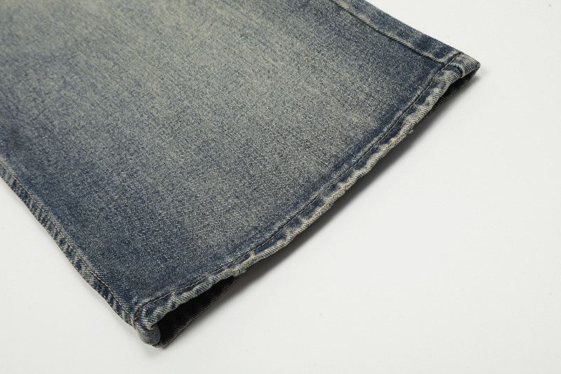 Japanese Brand American retro cleanfit belted wide-leg jeans for men Size US 32 / EU 48 - 6 Thumbnail