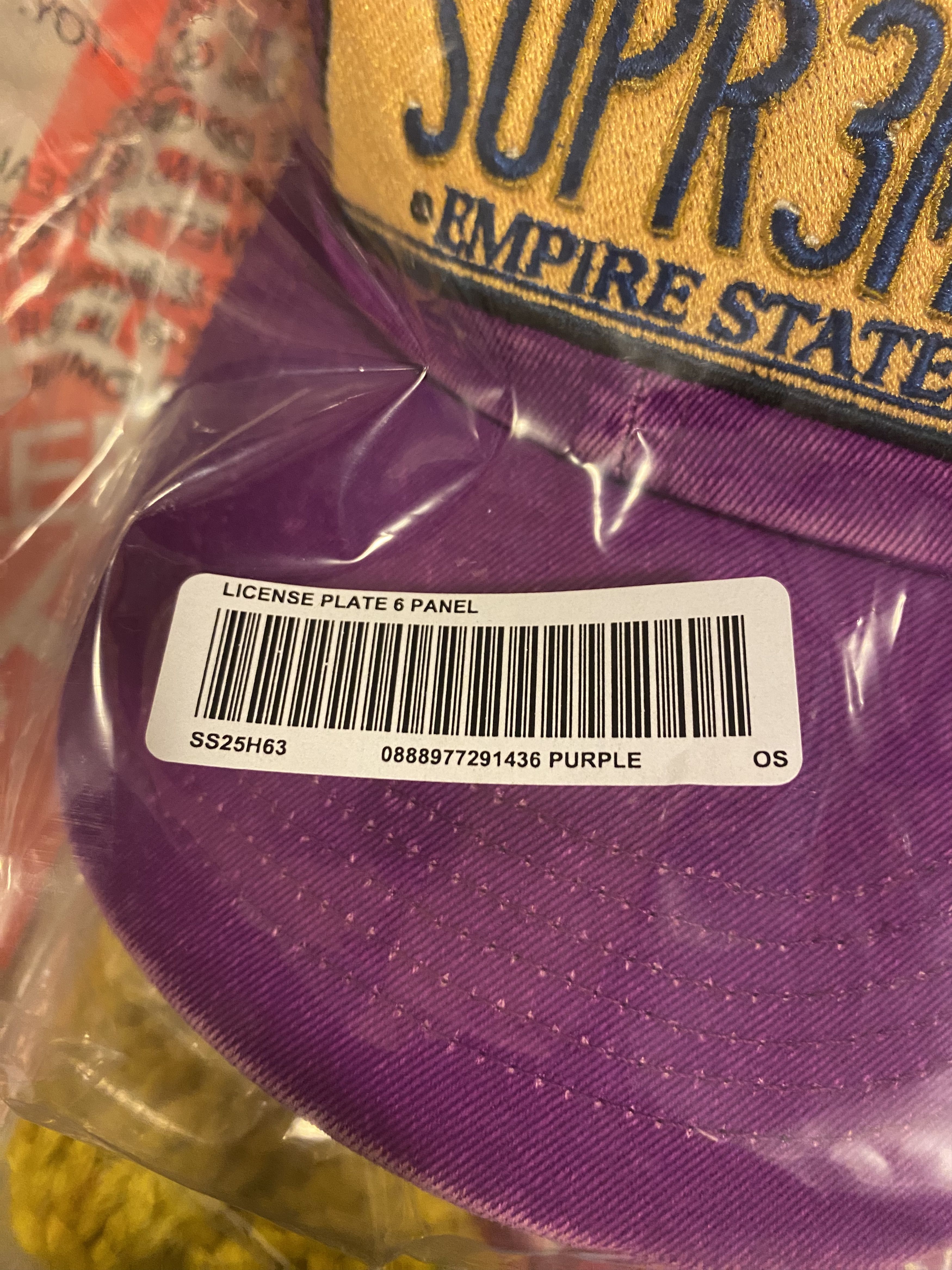 Supreme Supreme license cap Size ONE SIZE - 3 Thumbnail