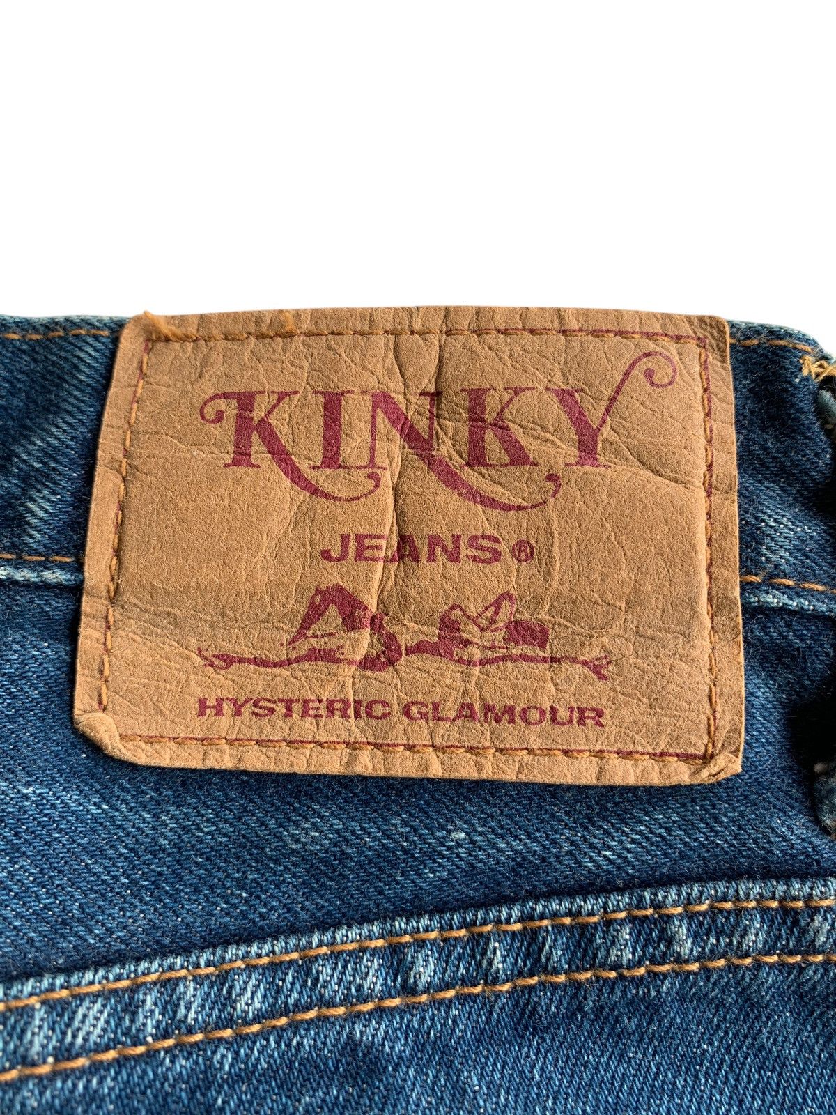 Hysteric Glamour VINTAGE HYSTERIC GLAMOUR KINKY SELVEDGE JAPANESE DENIM Size US 29 - 6 Thumbnail