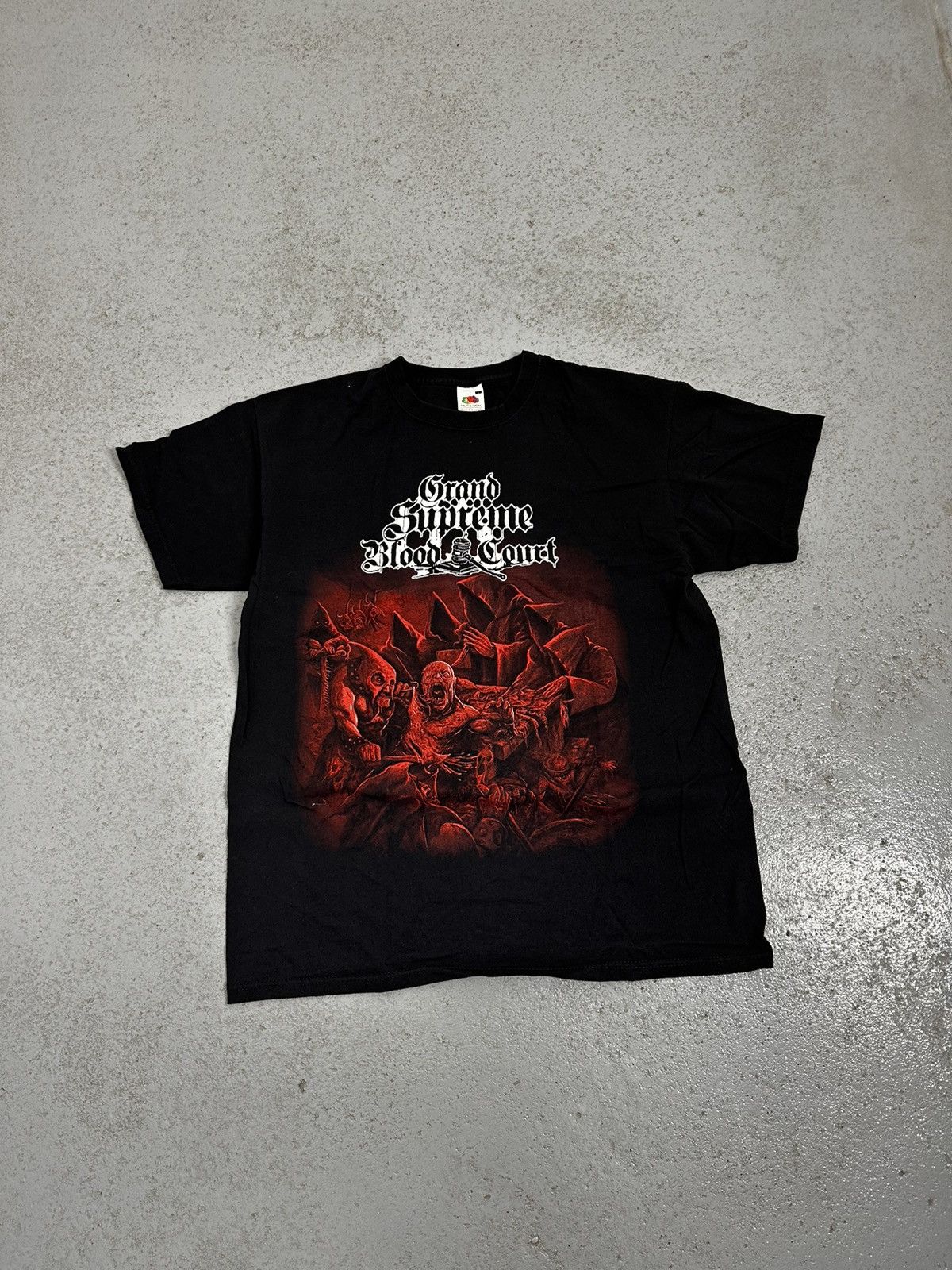 Band Tees Grand Supreme Blood Court Rock 2013 T-Shirt Size US L / EU 52-54 / 3 - 1 Thumbnail
