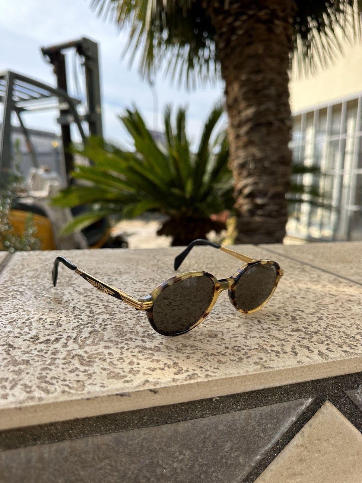 Sting × Vintage Sting Vintage Sunglasses 6033 Gold Size ONE SIZE - 1 Thumbnail
