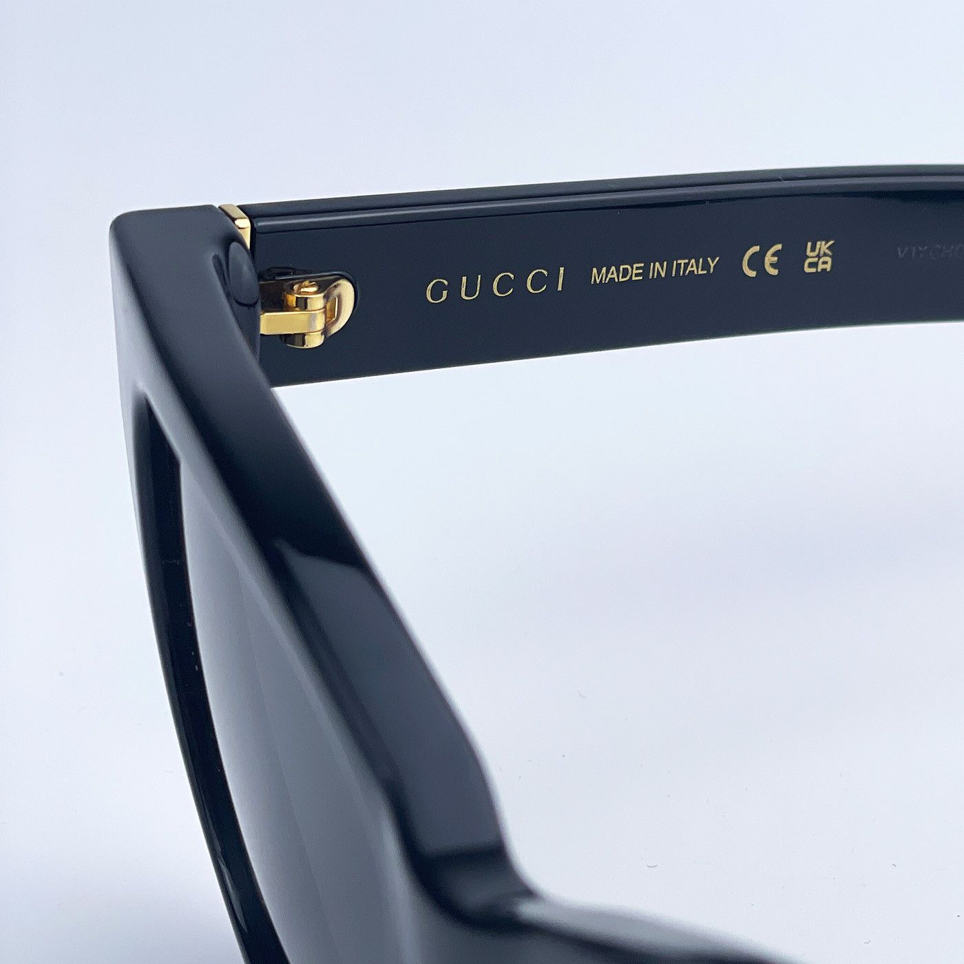 Gucci NEW Gucci GG1133S 001 Black Grey Cat Eye Women Sunglasses Size ONE SIZE - 7 Thumbnail
