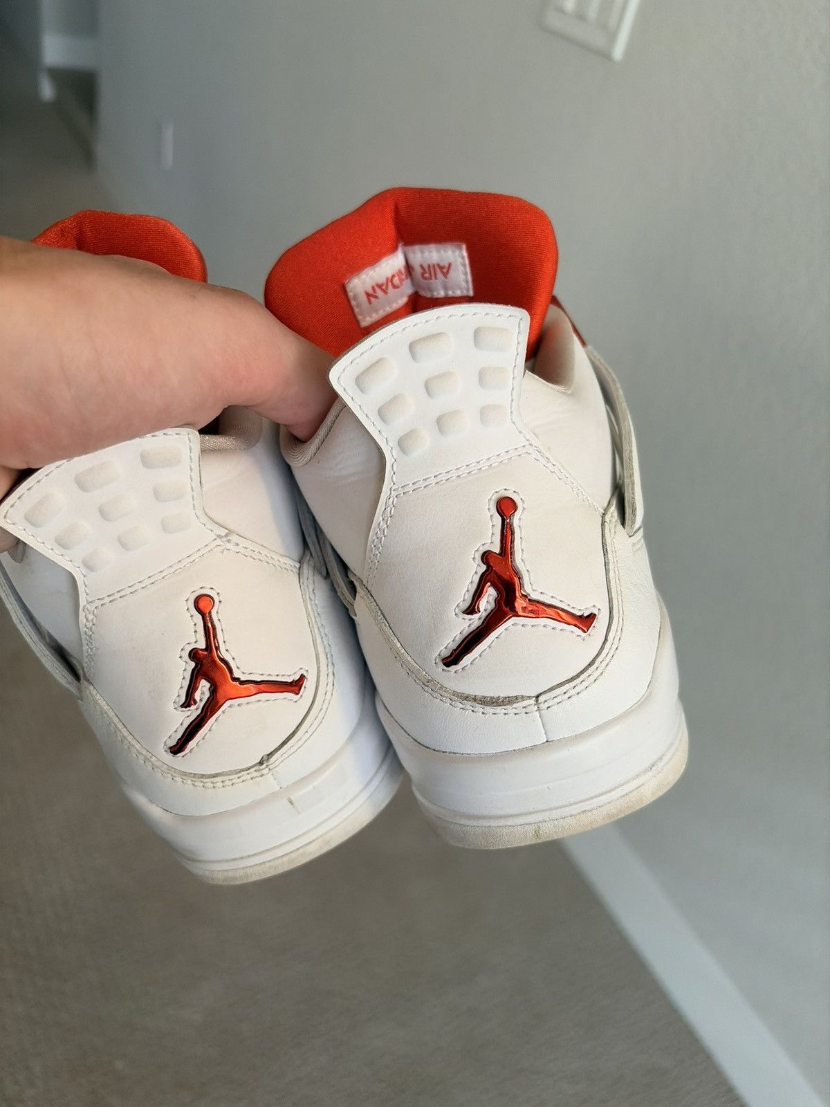 Jordan Brand Jordan 4 metallic orange Size US 9.5 / EU 42-43 - 8 Thumbnail