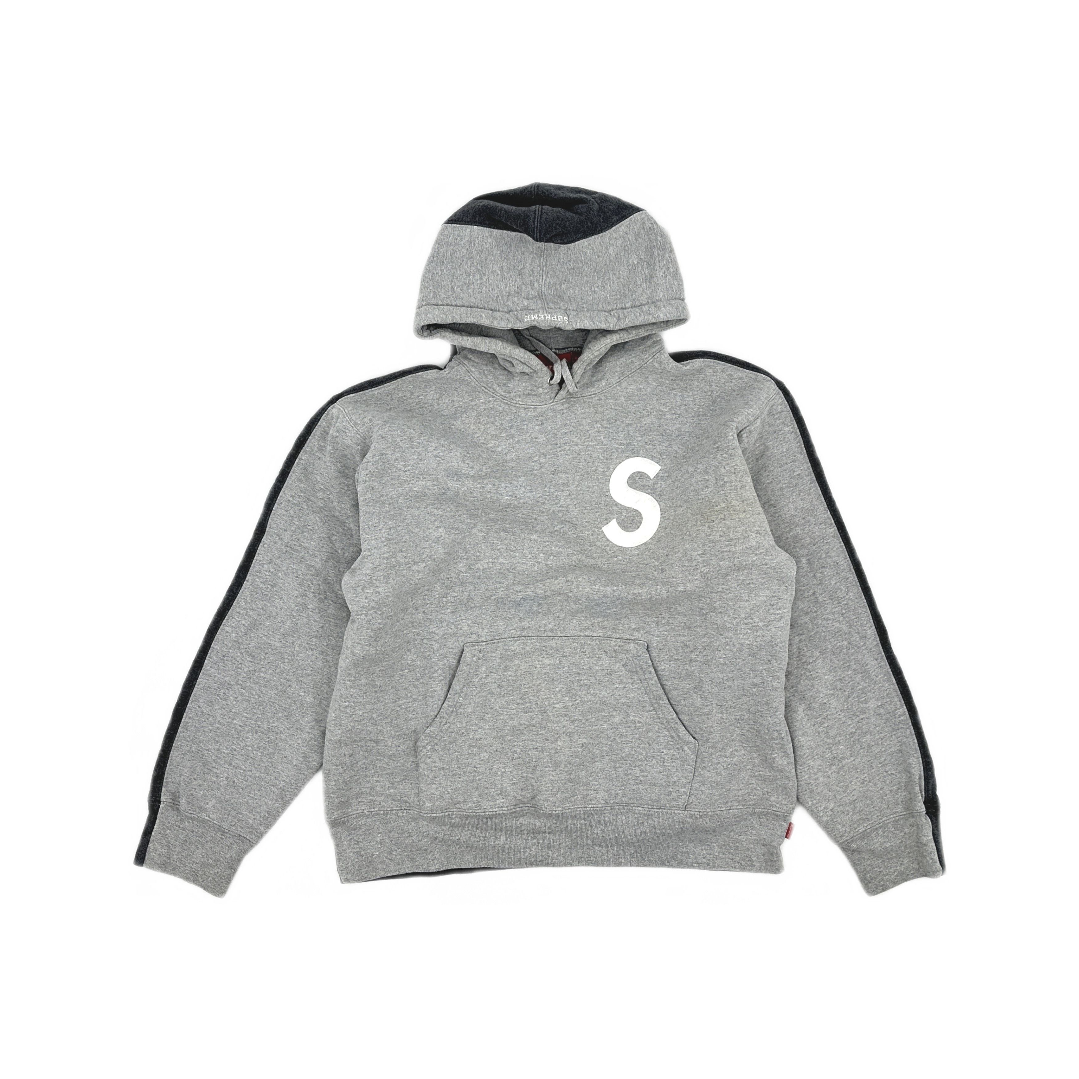 Supreme Supreme S Logo Split Hooded Sweatshirt Size M Size US M / EU 48-50 / 2 - 1 Thumbnail