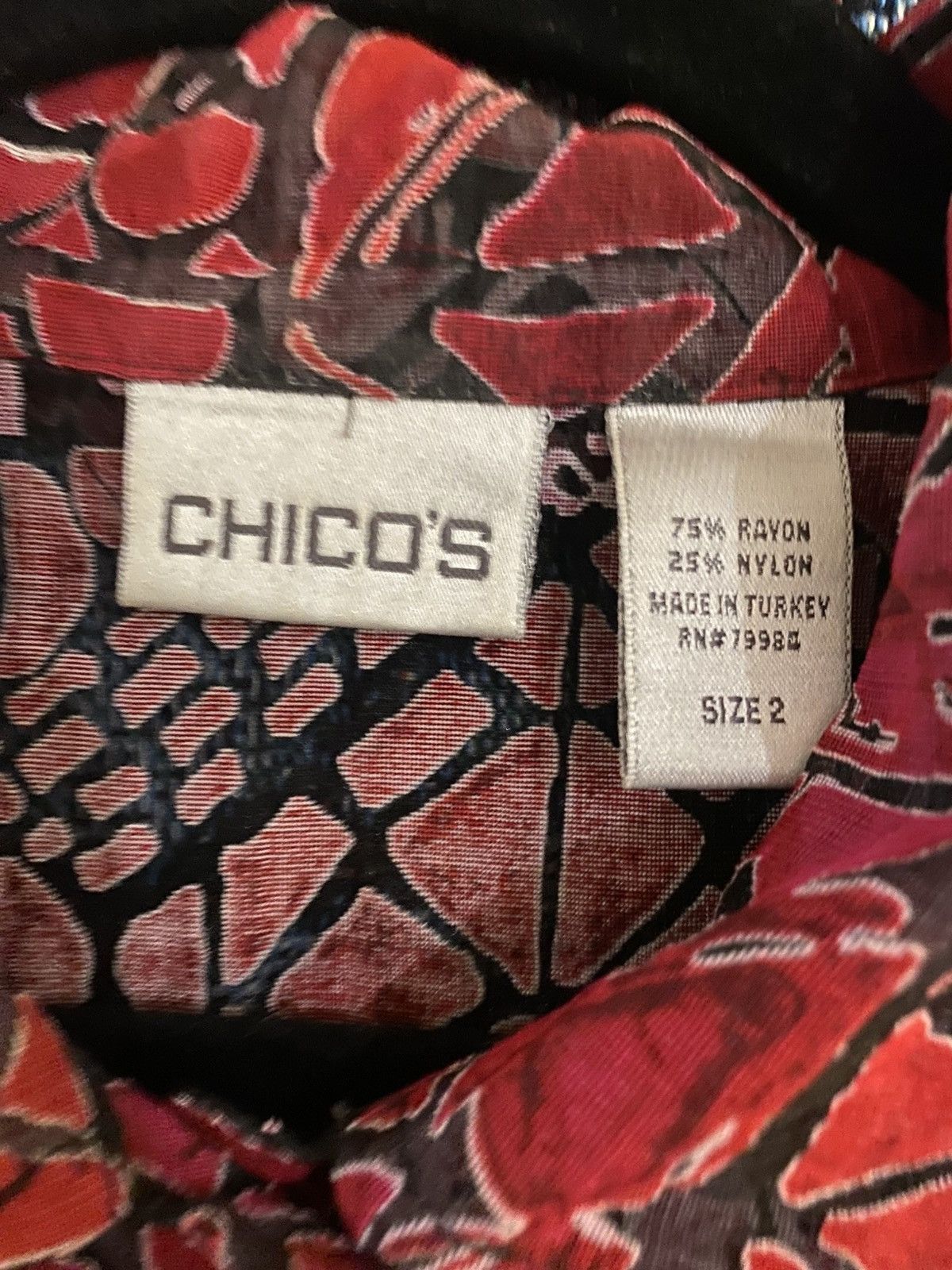 Chicos CHINO’S BLAZER Size XS / US 0-2 / IT 36-38 - 5 Thumbnail