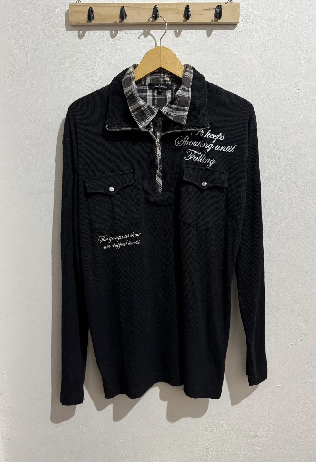 Hysteric Glamour × If Six Was Nine × Japanese Brand Y2k Mind games double layer ifsixwasnine longsleeve Size US L / EU 52-54 / 3 - 1 Thumbnail