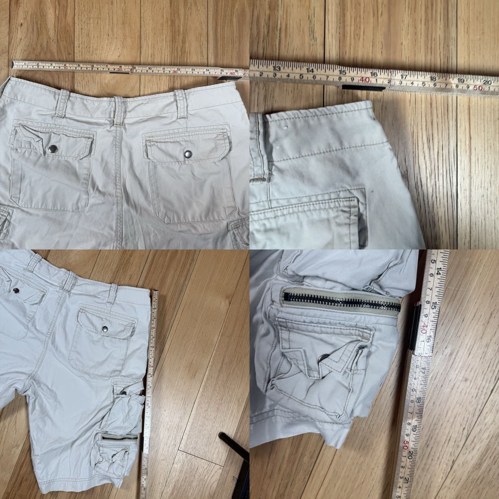 Polo Ralph Lauren VINTAGE Polo Ralph Lauren Cargo Shorts Military Chino Baggy Beige Khaki Mens 32 Baggy Cargo Shorts Mil... Size US XS / EU 42 / 0 - 8 Thumbnail