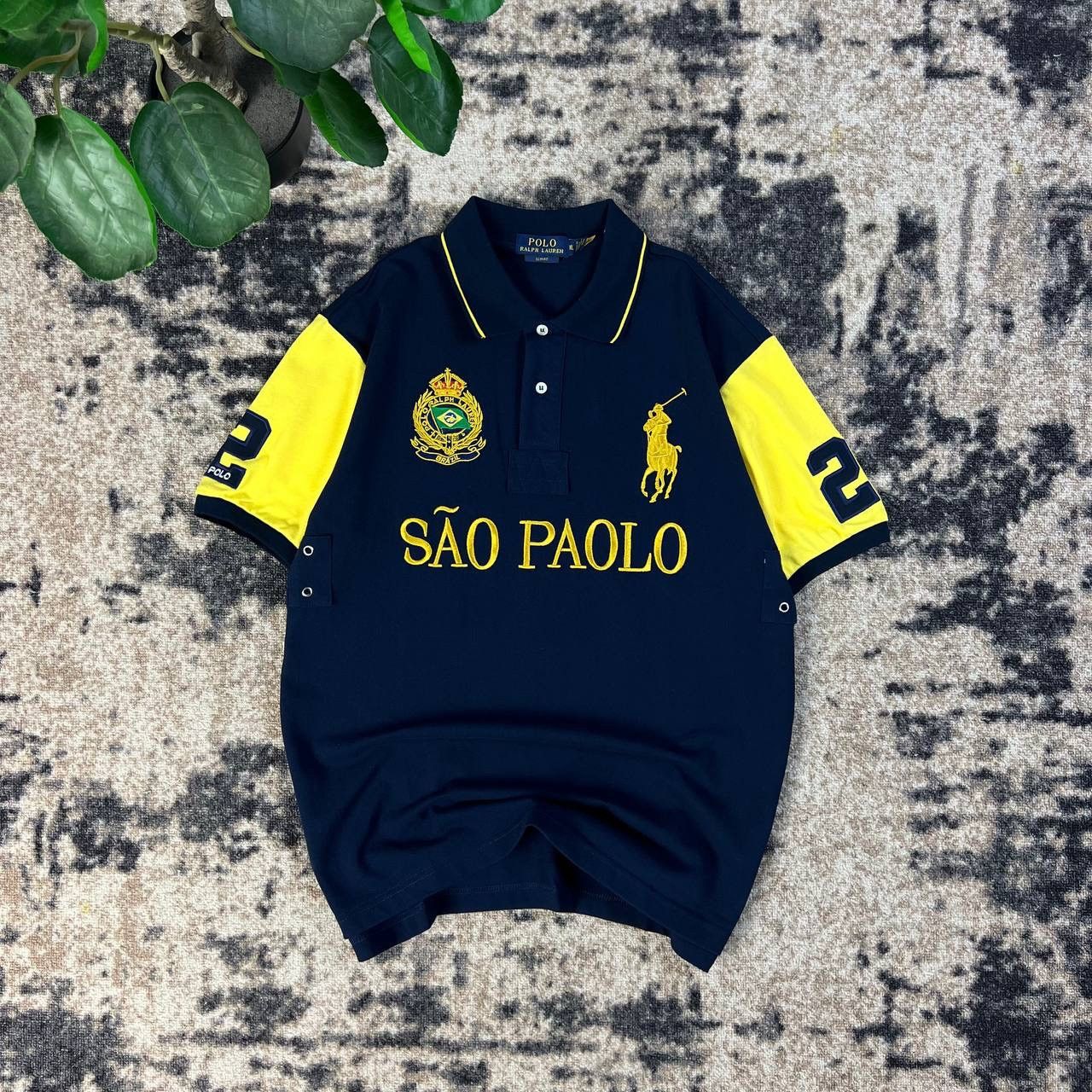 Polo Ralph Lauren Sao Paolo Luxury Big Logo Rugby T-Shirt