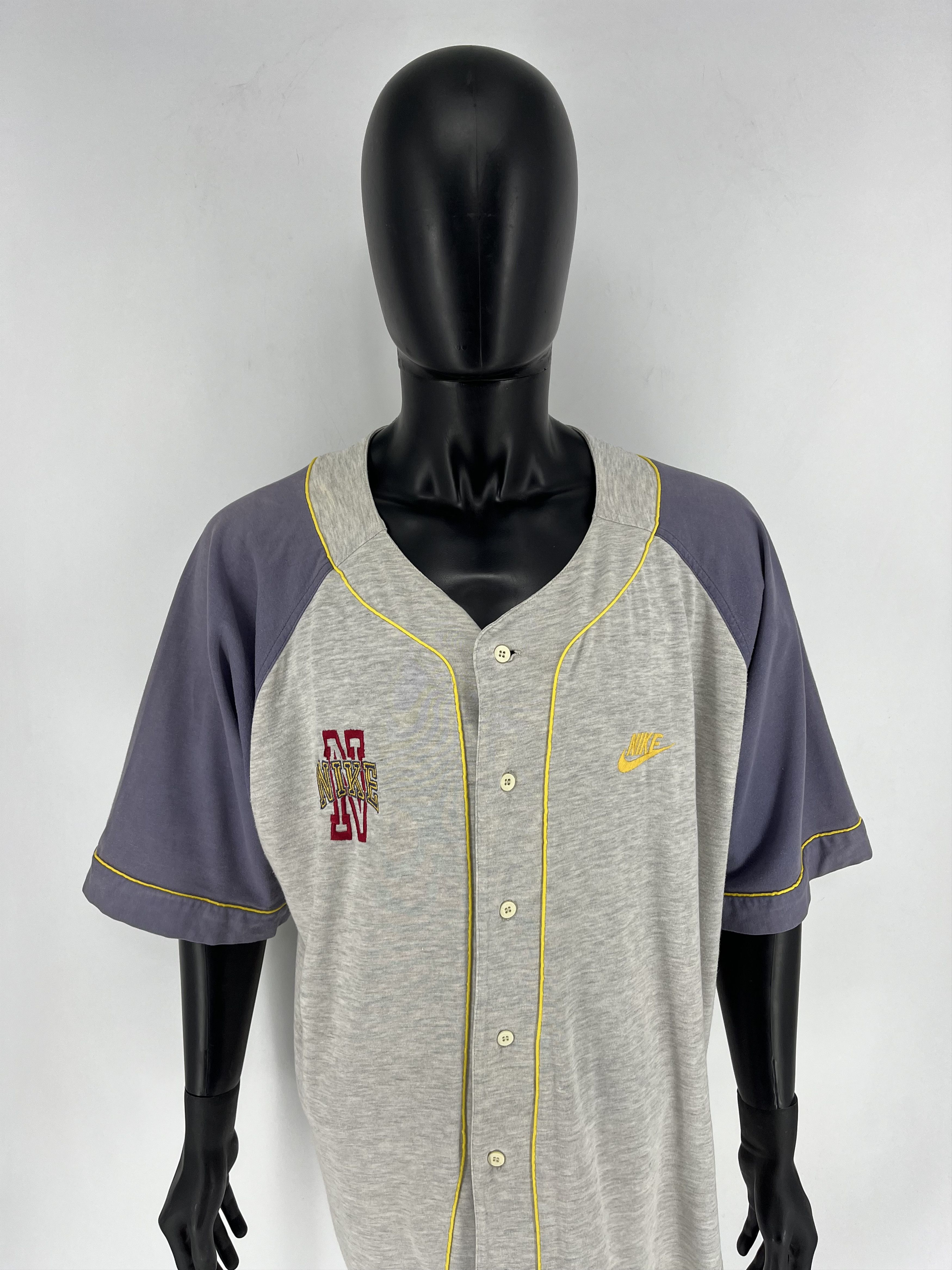 Nike Vintage Y2K Nike 90s Baseball Jersey Size US XXL / EU 58 / 5 - 6 Thumbnail