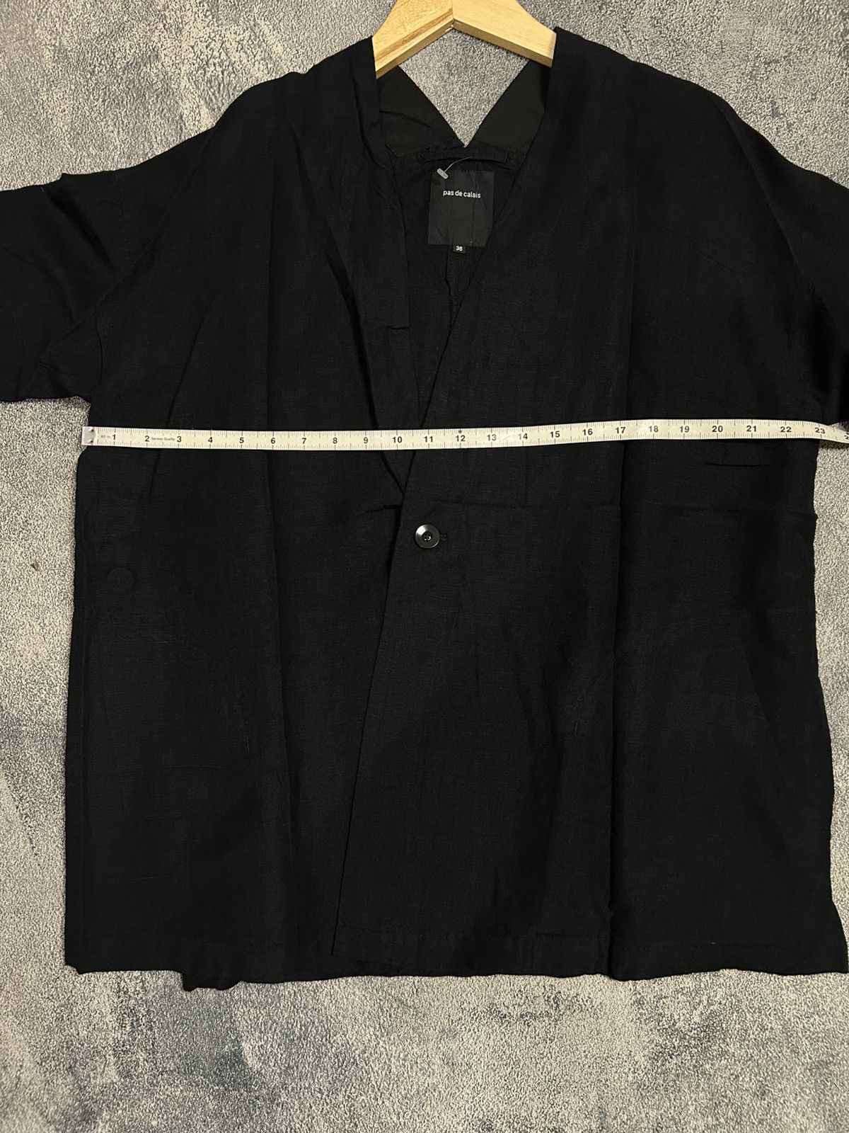 Pas de Calais PAS DE CALAIS BAZER - BLACK Size XS / US 0-2 / IT 36-38 - 7 Thumbnail