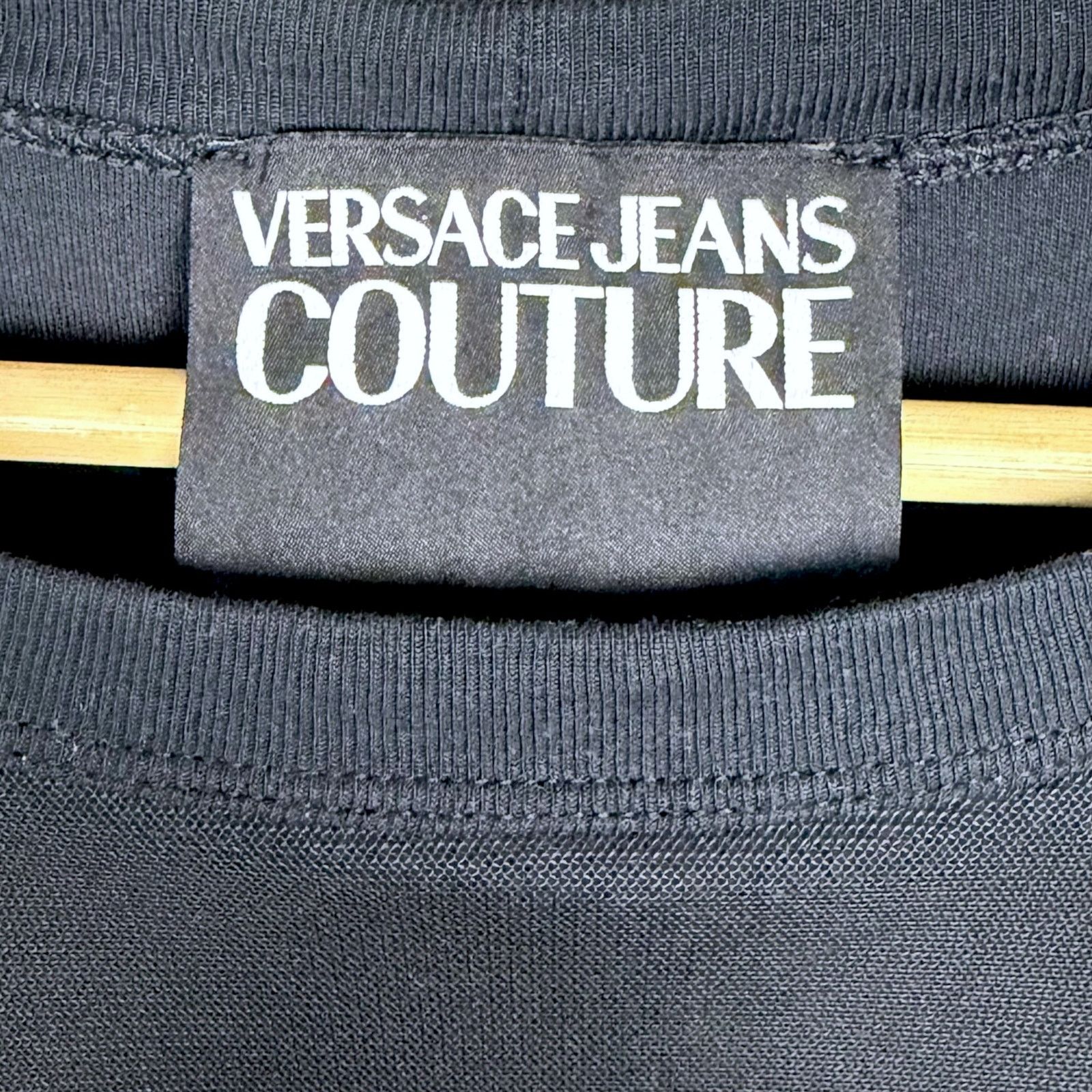 Versace Jeans Couture Versace Jeans Couture Women's M MeshTank Top Graphic T-Shirt Size M / US 6-8 / IT 42-44 - 5 Thumbnail