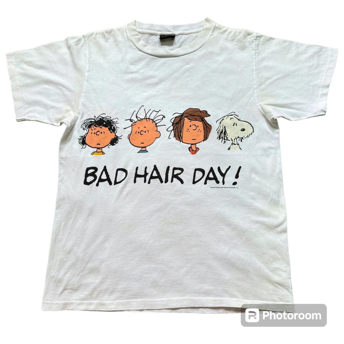 Changes × Peanuts × Vintage Vintage 90s Peanuts Bad Hair Day Shirt