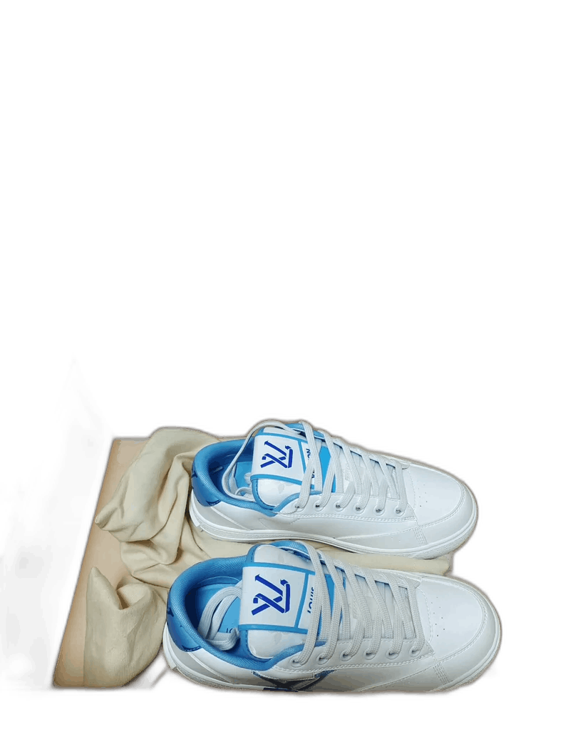 Louis Vuitton LV Louis Vuitton Low-top Lace-up Sneakers Size US 5 / IT 35 - 1 Thumbnail