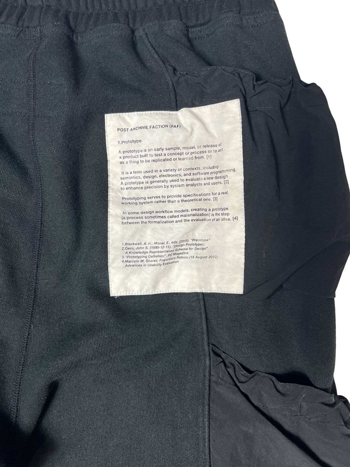POST ARCHIVE FACTION (PAF) Post Archive Faction 1.0 FW18 Multipocket pant Size US 30 / EU 46 - 4 Thumbnail