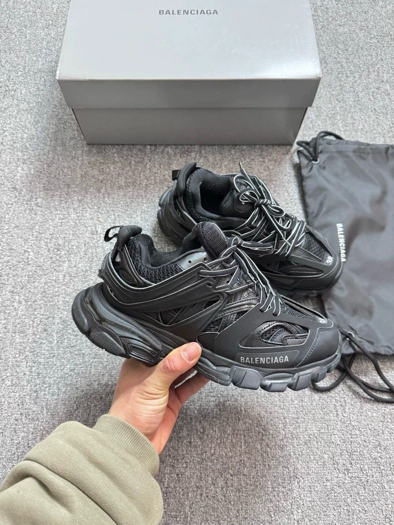 Balenciaga Balenciaga Black track dad shoes 2502-Nextarrow Size US 5.5 / EU 38 - 3 Thumbnail