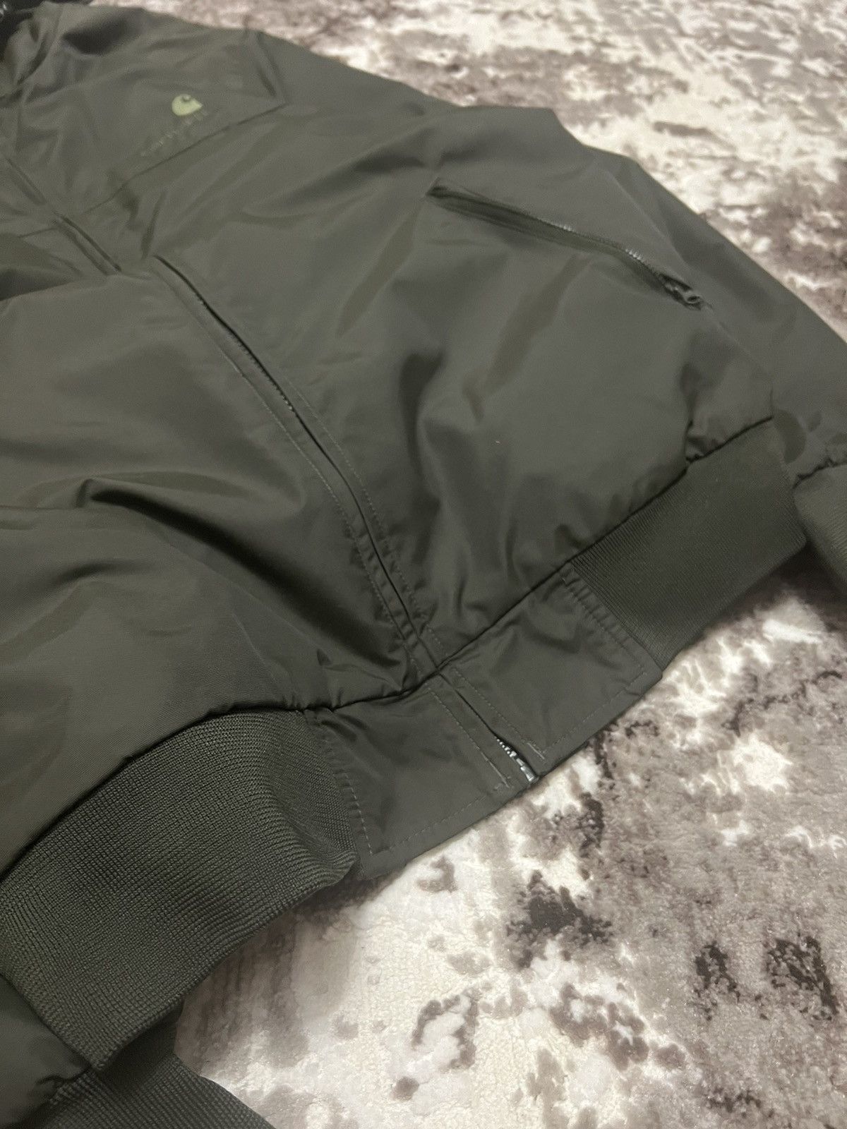 Carhartt × Vintage Vintage Carhartt fleece hooded Jacket y2k size L Size US L / EU 52-54 / 3 - 9 Thumbnail