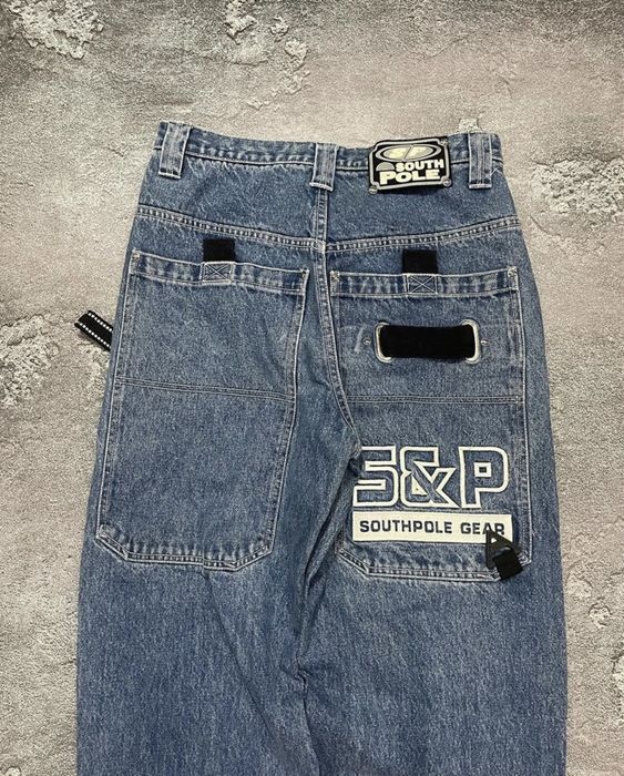 Southpole Southpole jeans, baggy vintage South Pole 90s hip hop Y2K 32 Size US 32 / EU 48 - 4 Thumbnail