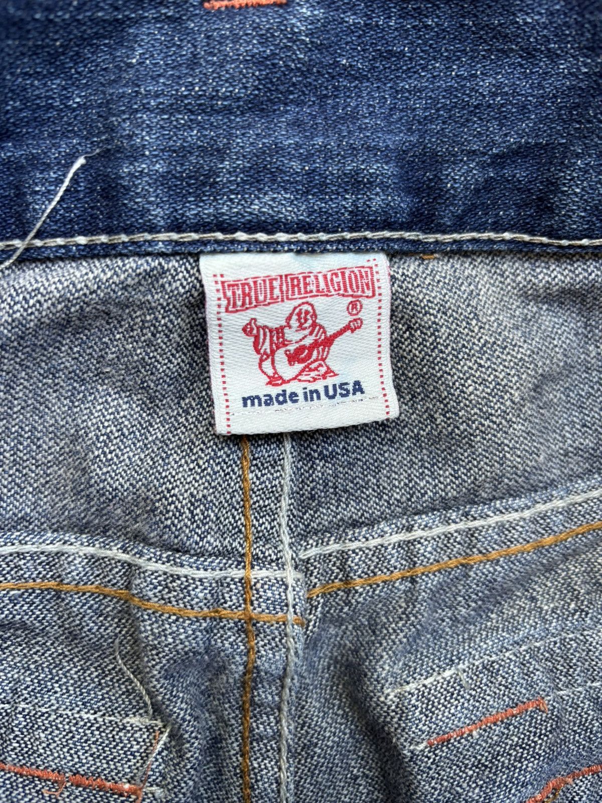 True Religion True Religion Joey Embroidered Sunflower Buddah USA Mens 34 Size US 34 / EU 50 - 5 Thumbnail