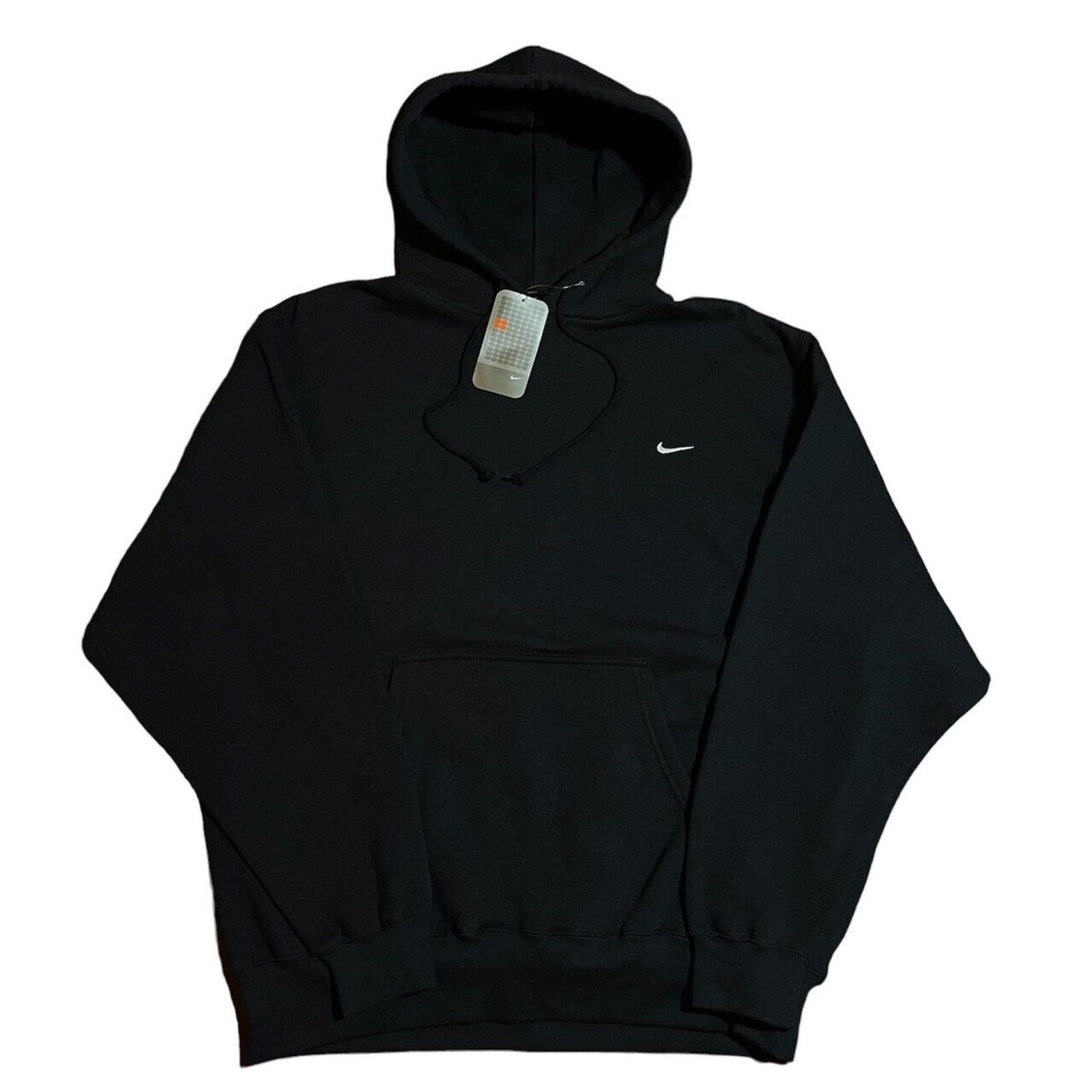 image of NWT Nike Vintage Nike Swoosh Pullover 2003 XL Travis Scott in Black, Men's