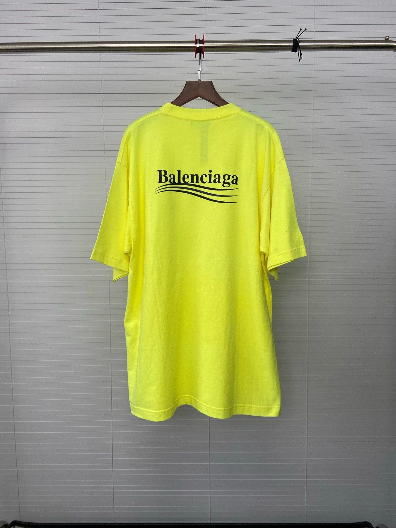 Balenciaga Balenciaga Cola Wave Apple Green Short sleeved T-shirt Size US XXS / EU 40 - 1 Thumbnail
