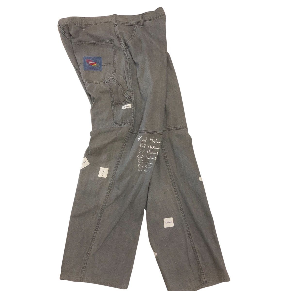 Japanese Brand × Karl Helmut Light Denim Straight Cut Karl Helmut Pants Size US 35 - 12 Thumbnail