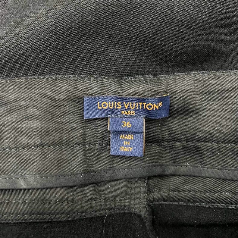 Louis Vuitton Louis Vuitton Solid zip side pocket high-waist straight-le Size US 36 / EU 52 - 5 Thumbnail