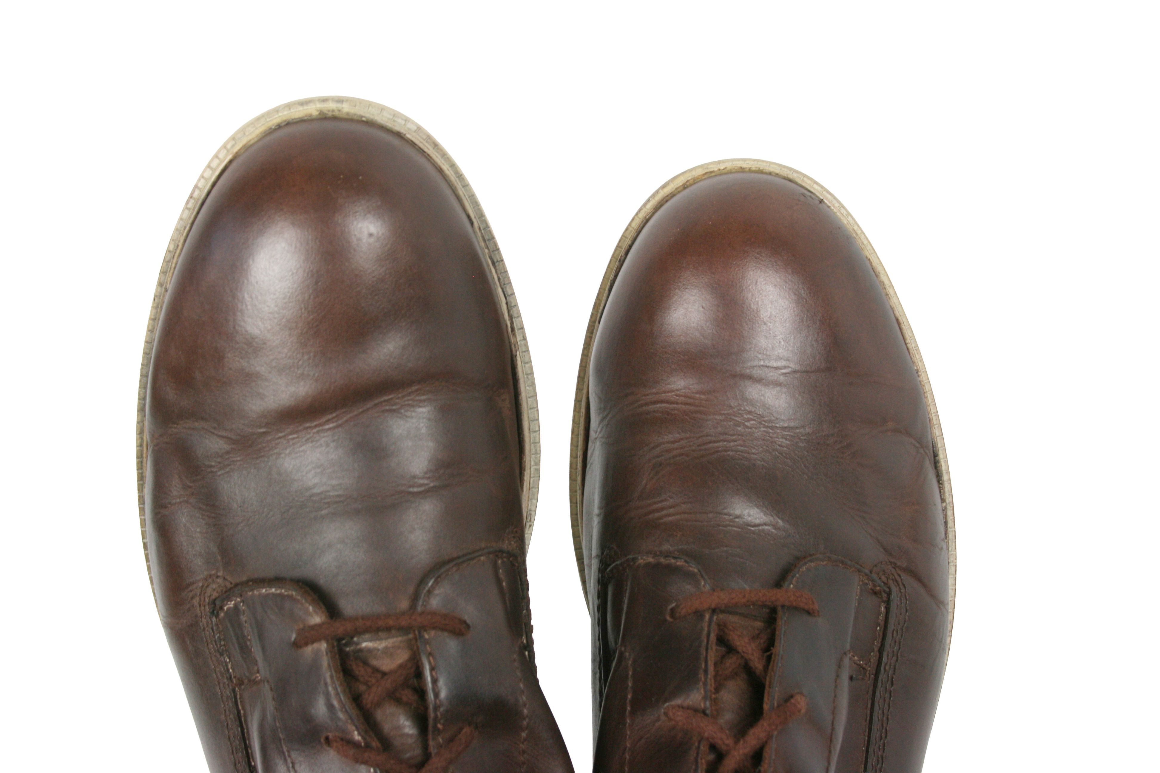 Dirk Bikkembergs 00S Military Combat Leather Boots Vintage Size US 10 / EU 43 - 8 Thumbnail