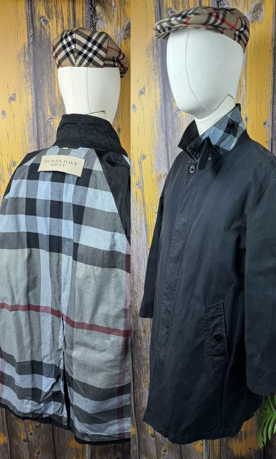 Burberry BURBERRY BRIT VINTAGE LUXURY JACKET Size US L / EU 52-54 / 3 - 1 Thumbnail