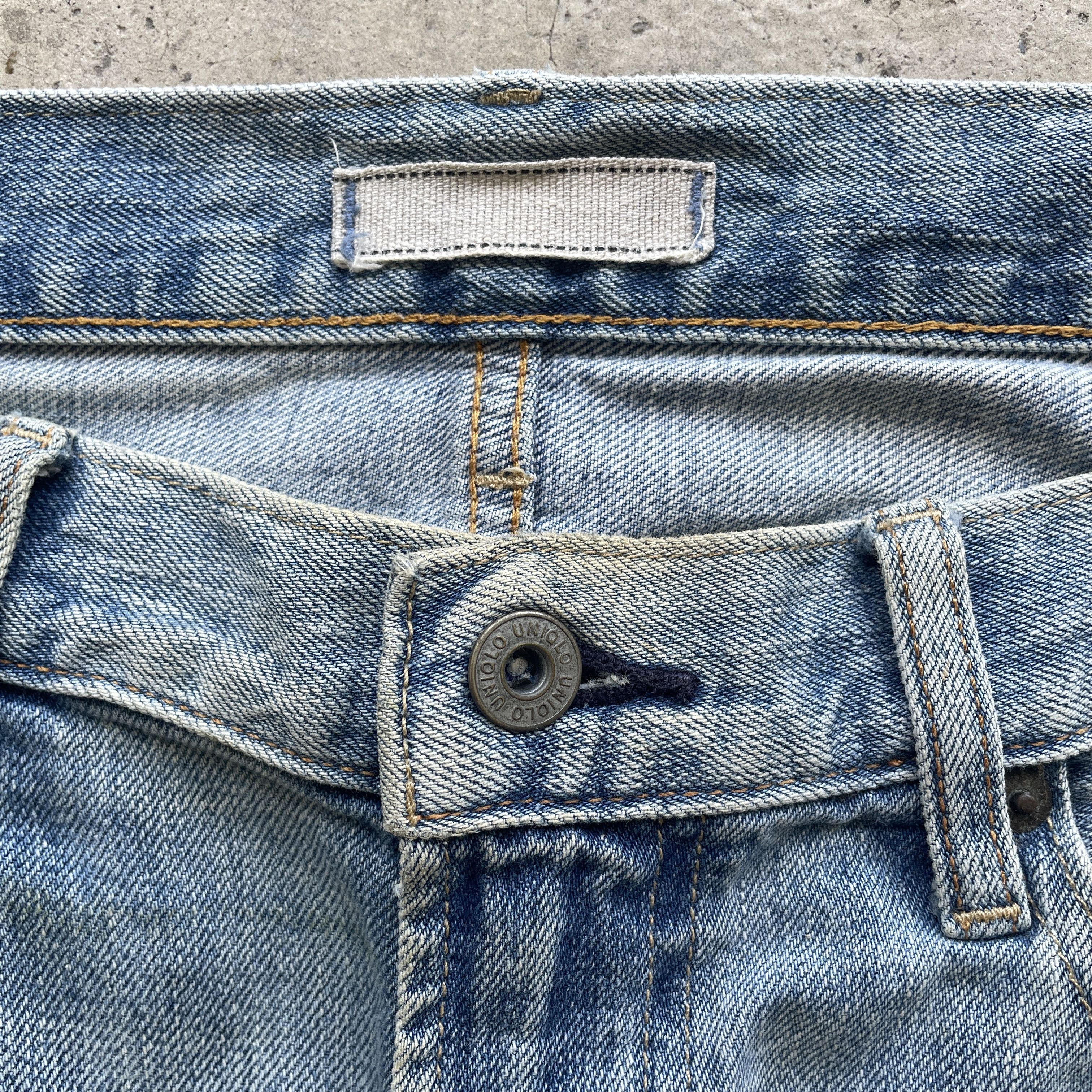 Japanese Brand VINTAGE JAPANESE FADED JEANS DISTRESSED DENIM PANTS W33 Size US 33 - 6 Thumbnail