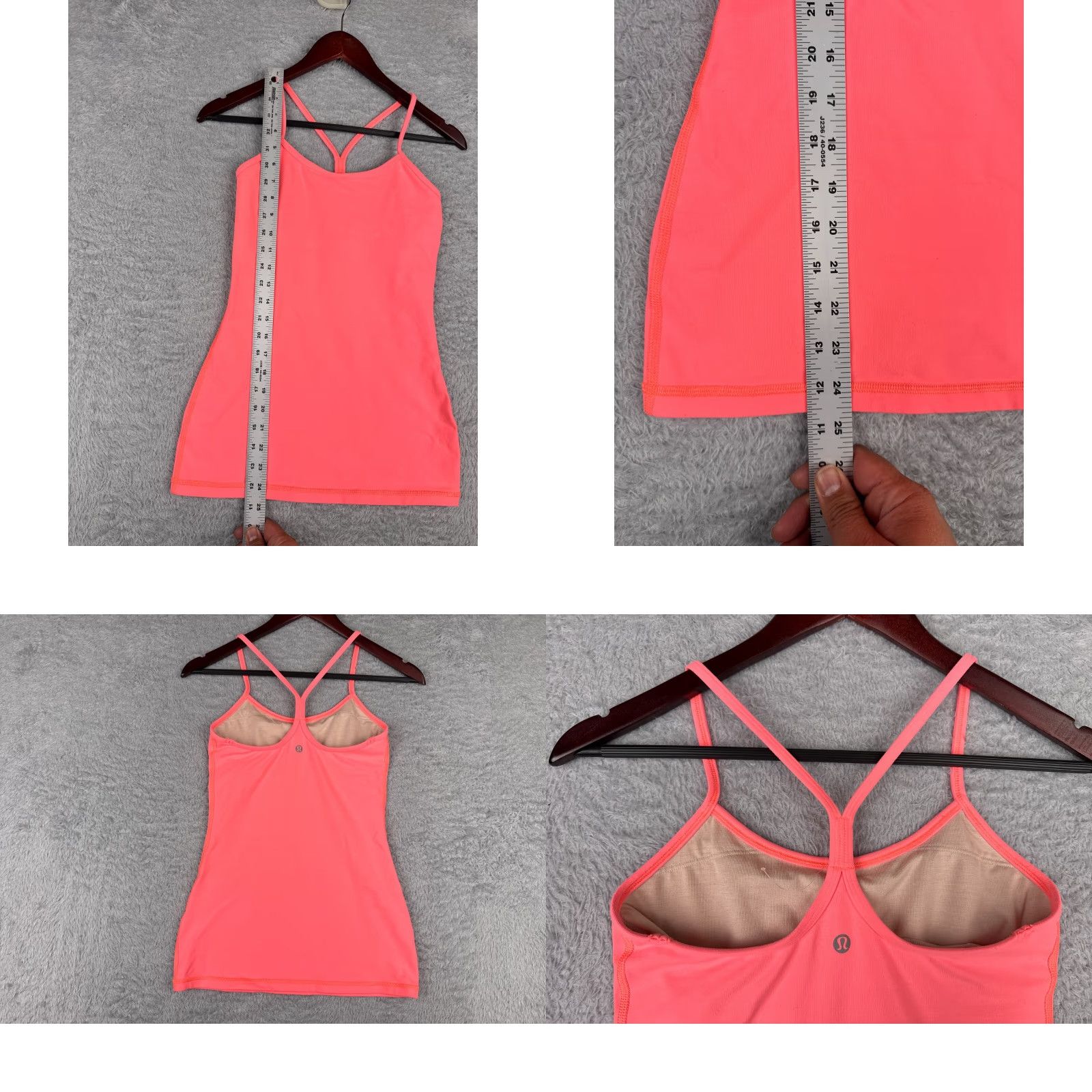 Lululemon Lululemon Shirt Women 4 Pink Power Tank Luon Gym Yoga W1A98S Size S / US 4 / IT 40 - 8 Thumbnail