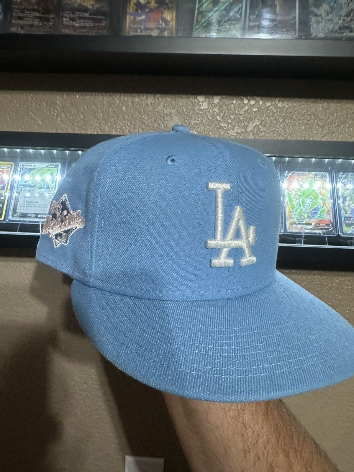 New Era Los Angeles Dodgers New Era 1988 World Series Pink UV 7 5/8 Size ONE SIZE - 1 Thumbnail