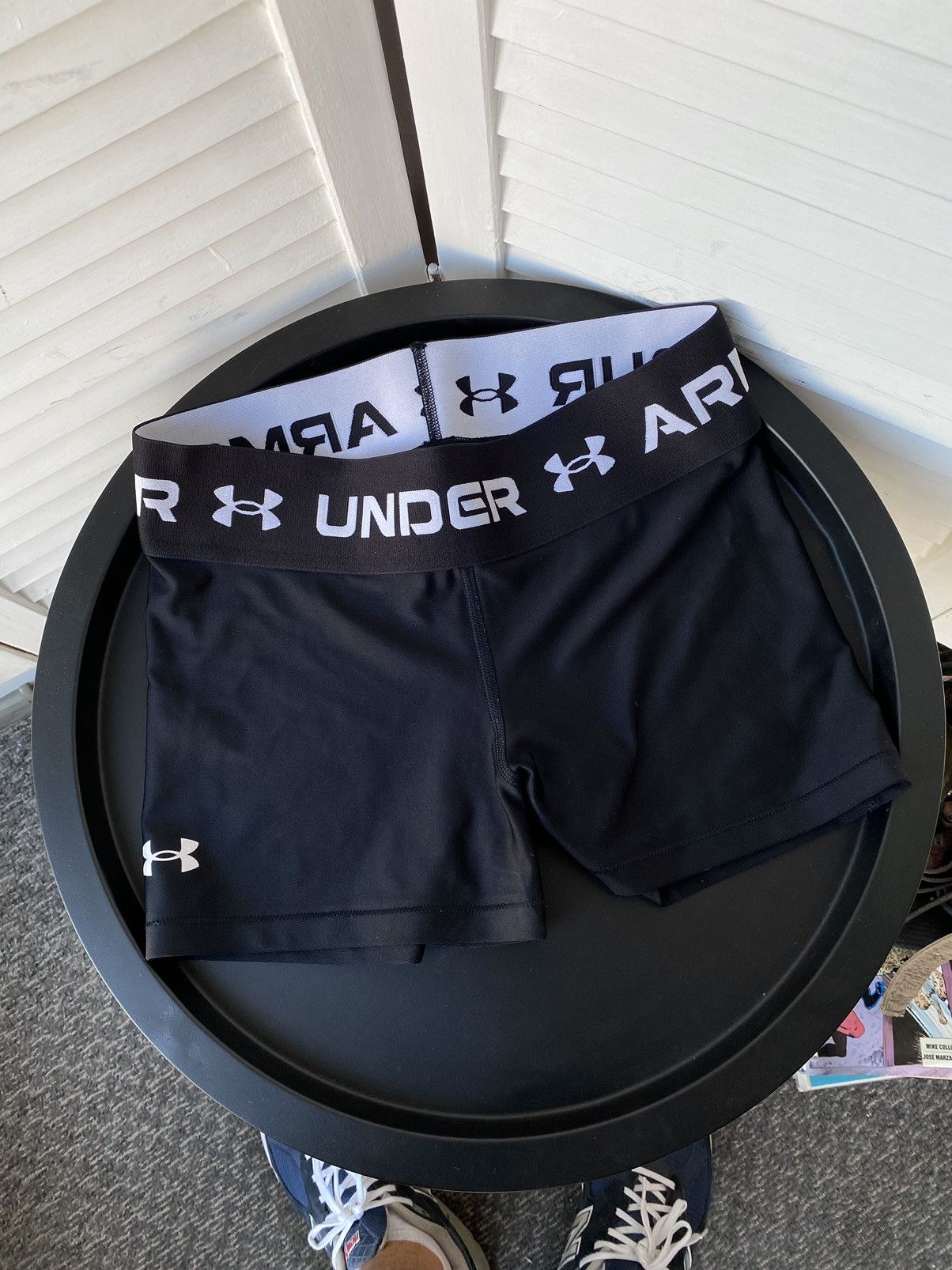 Under Armour Under Armour Compression Running Training Bike Sports Shorts Size 27" / US 4 / IT 40 - 1 Thumbnail
