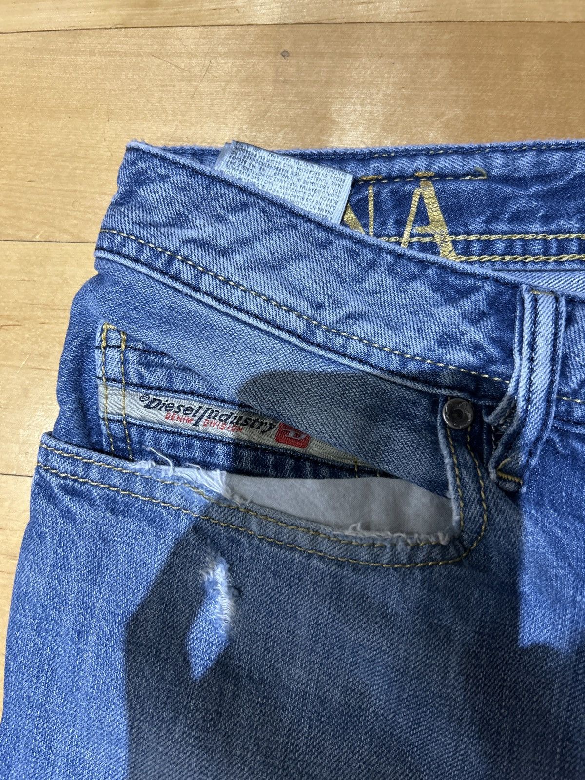 Diesel Diesel Industry Denim Division Size US 34 / EU 50 - 5 Thumbnail