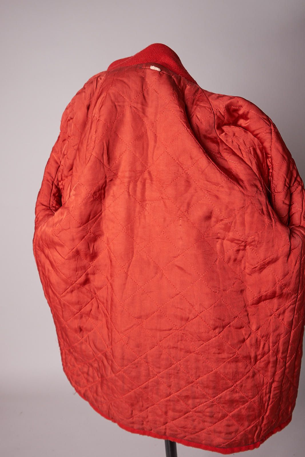 Vintage 1950s-60s Vintage Red Car Hunting Letterman Coat Size US M / EU 48-50 / 2 - 9 Thumbnail