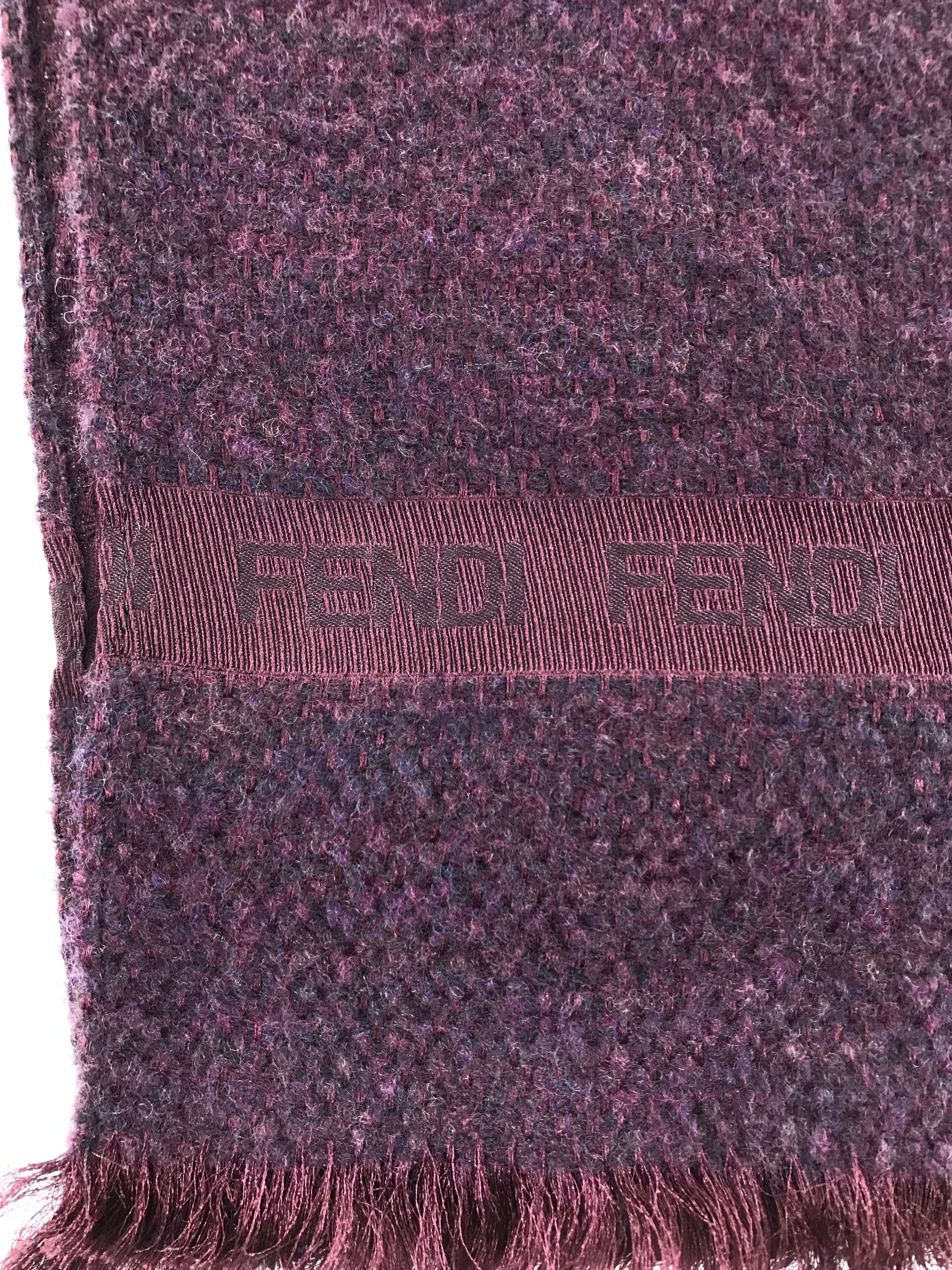 Fendi × Vintage Fendi Scarf / Muffler / Neckwear - WW3090 Size ONE SIZE - 4 Thumbnail