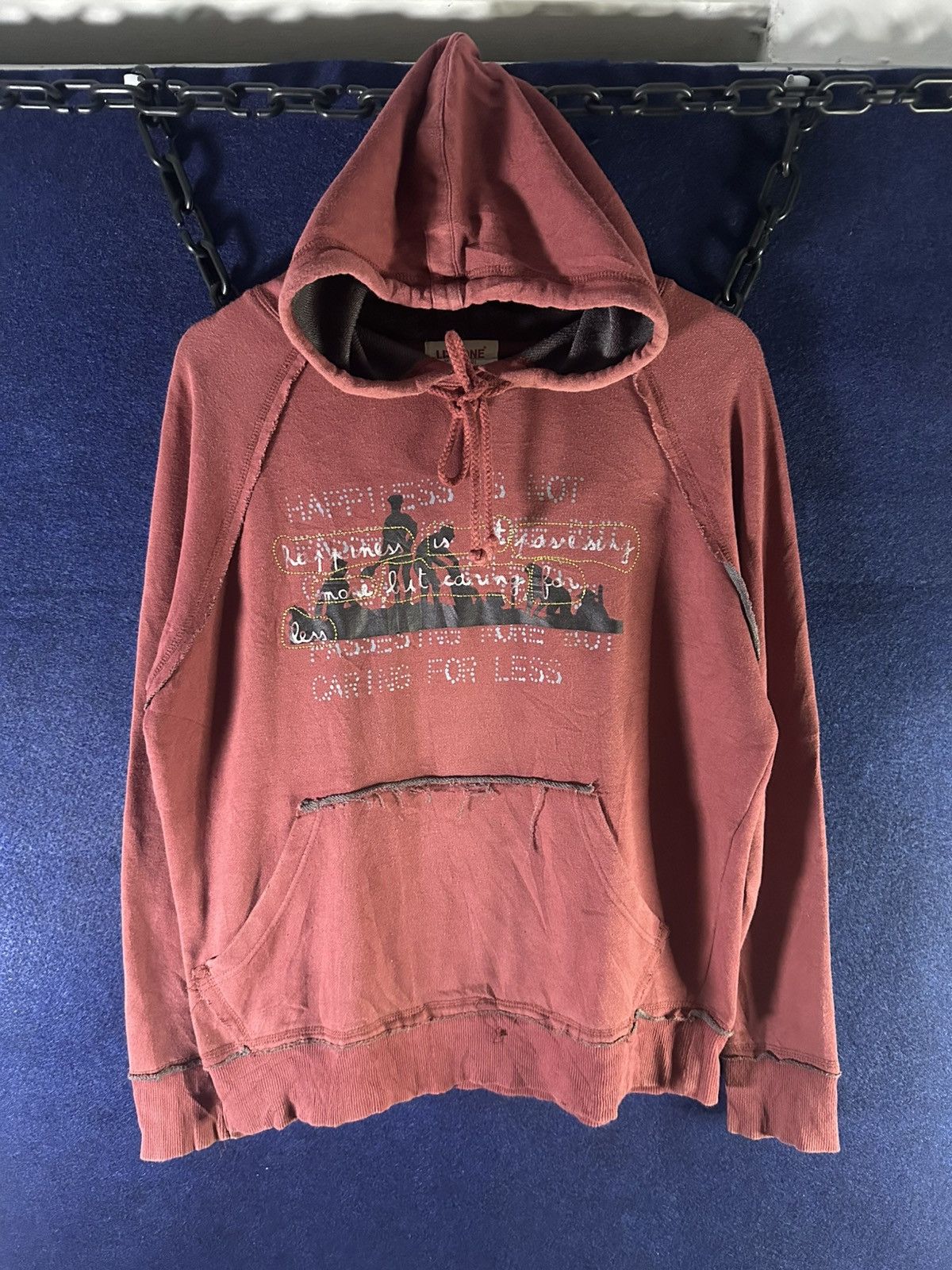 Japanese Brand Japanese Distressed Hoodie Hysteric Glamour Style Size US M / EU 48-50 / 2 - 1 Thumbnail