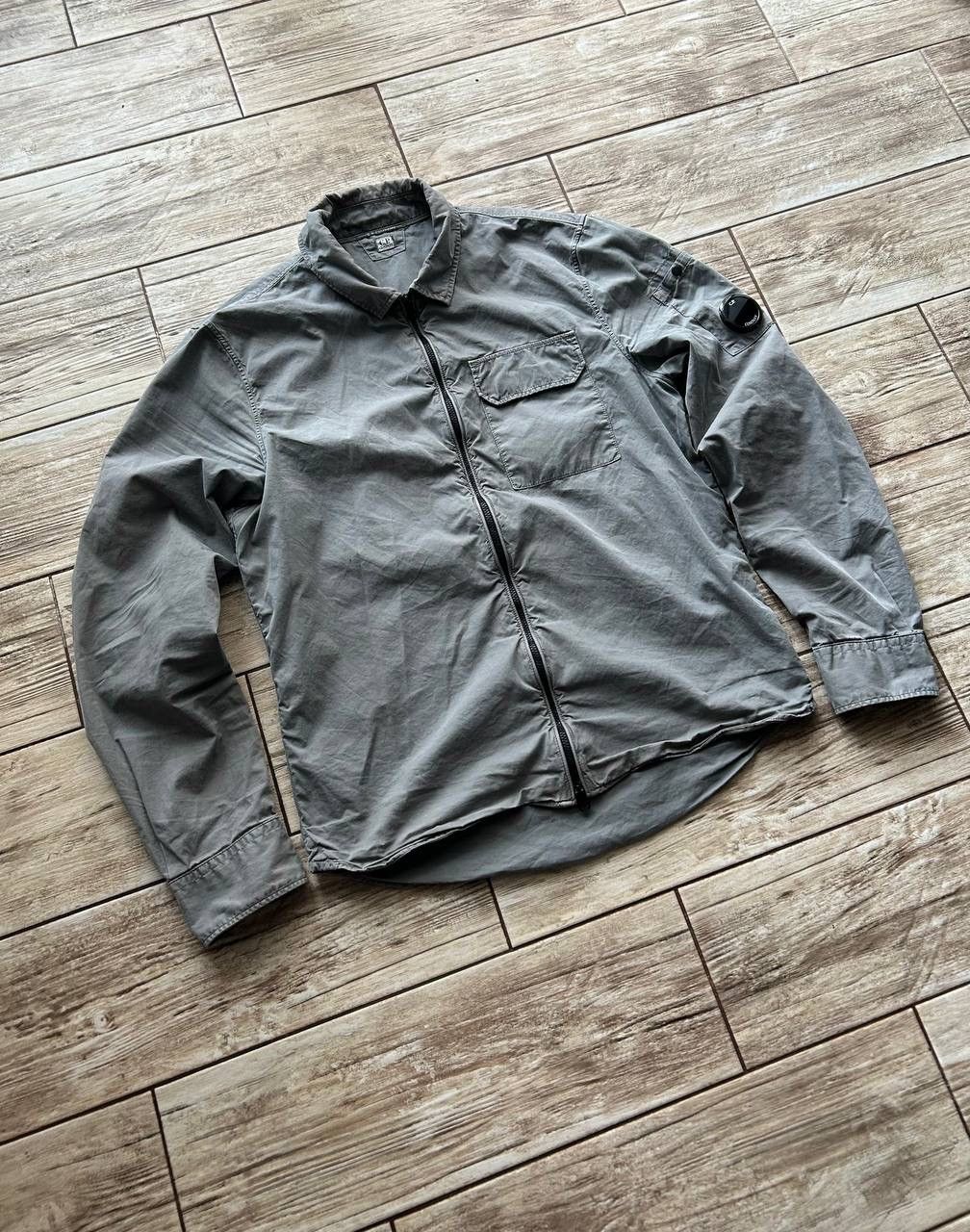 C.P. Company C.p Company Grey Oversshirt Size US S / EU 44-46 / 1 - 1 Thumbnail