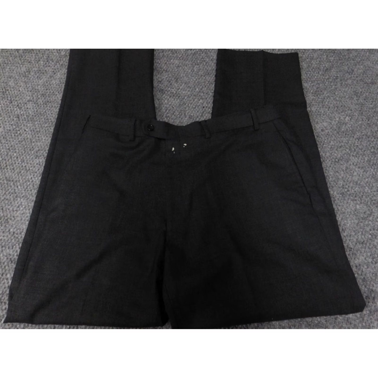 Ralph Lauren Lauren Ralph Lauren Pants 36x31 Gray Wool Dress Pants Straight Mens Regular 36in Inseam 31in Zipper Front Flat Front Comfort Classic Vintage No Size US 36 / EU 52 - 2 Thumbnail
