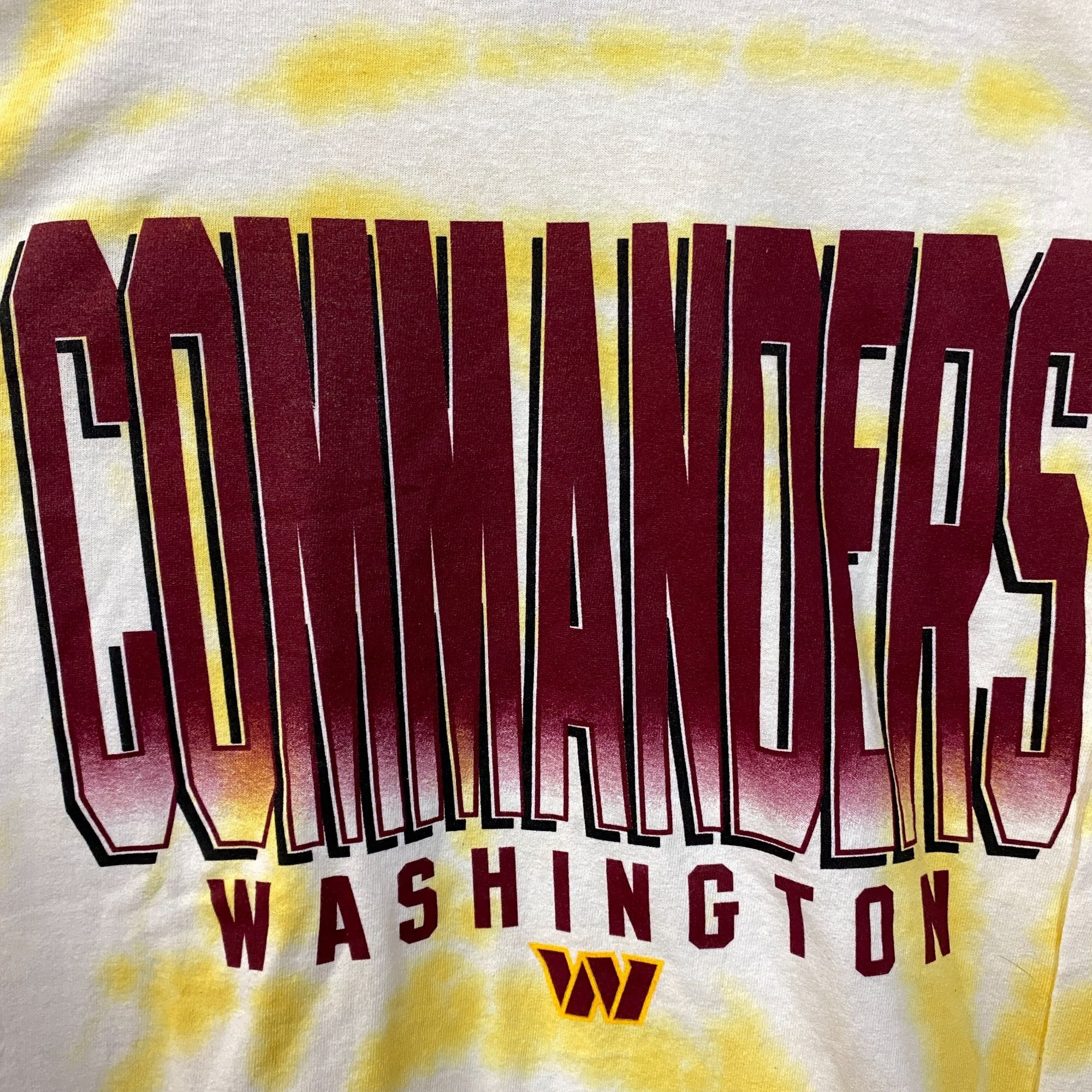 Junk Food NFL AFC Washington Commanders Tie-Dye long Sleeve Shirt Larg Size US L / EU 52-54 / 3 - 2 Thumbnail