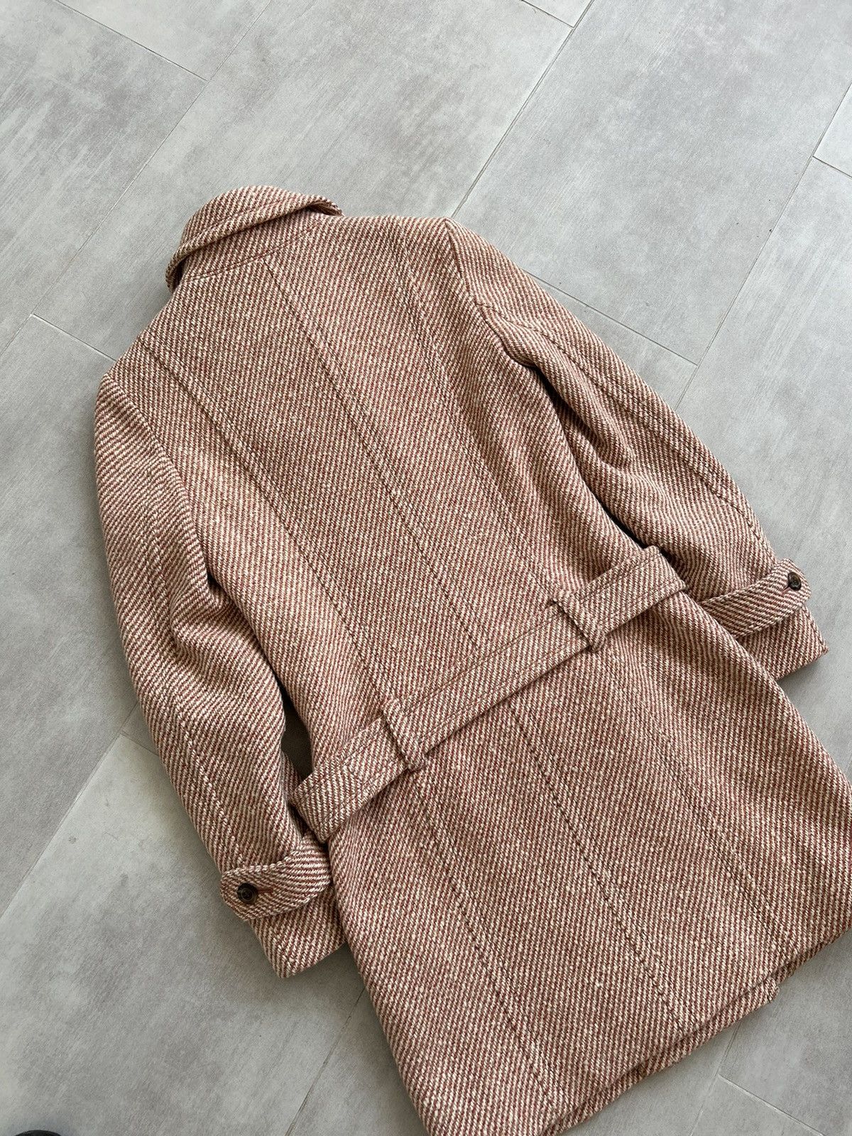 Burberry Burberry Blue Label Wool Coat Belted Size 36 Size XS / US 0-2 / IT 36-38 - 17 Thumbnail