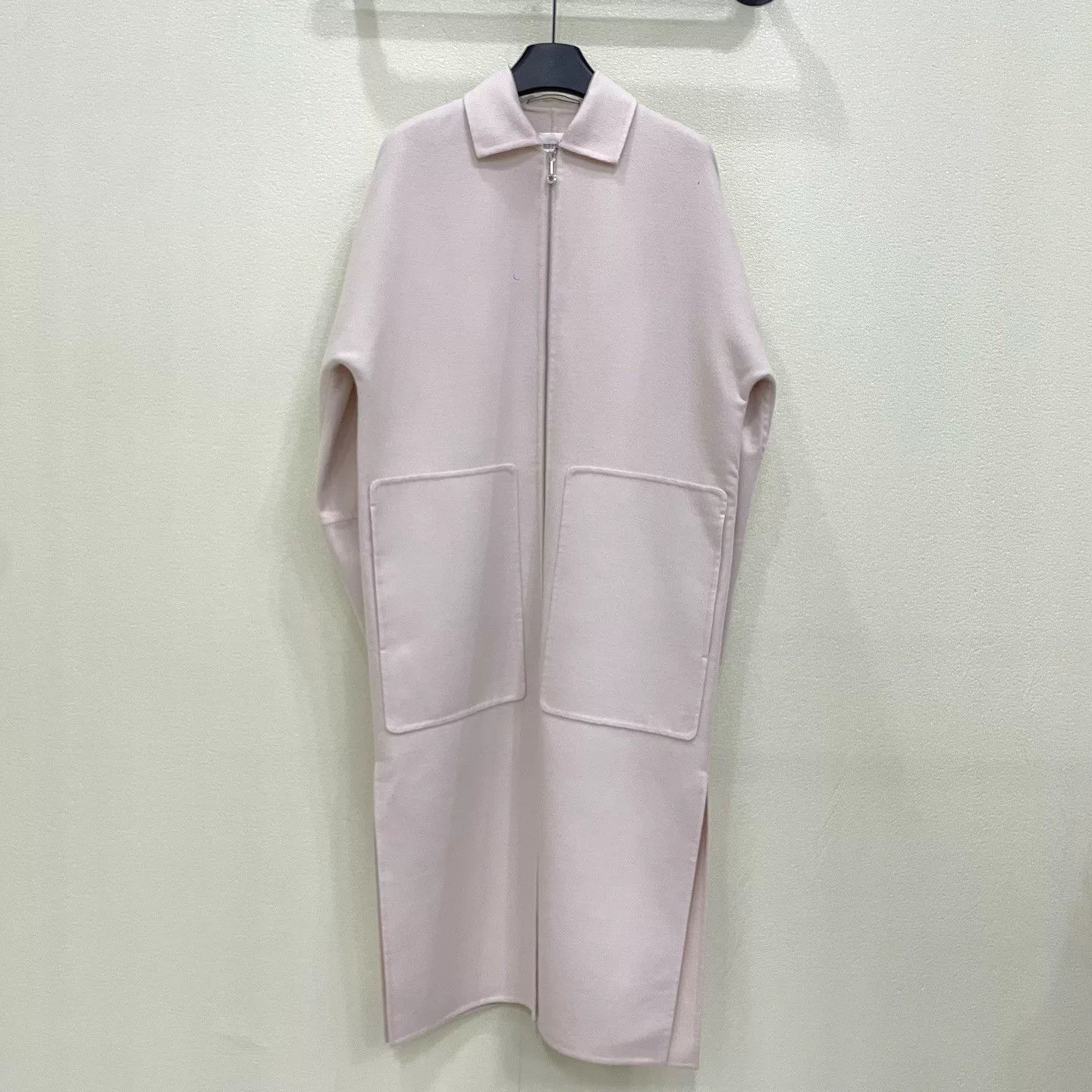 Hermes hermes dual-pocket zip coat in soft pink Size US M / EU 48-50 / 2 - 1 Thumbnail