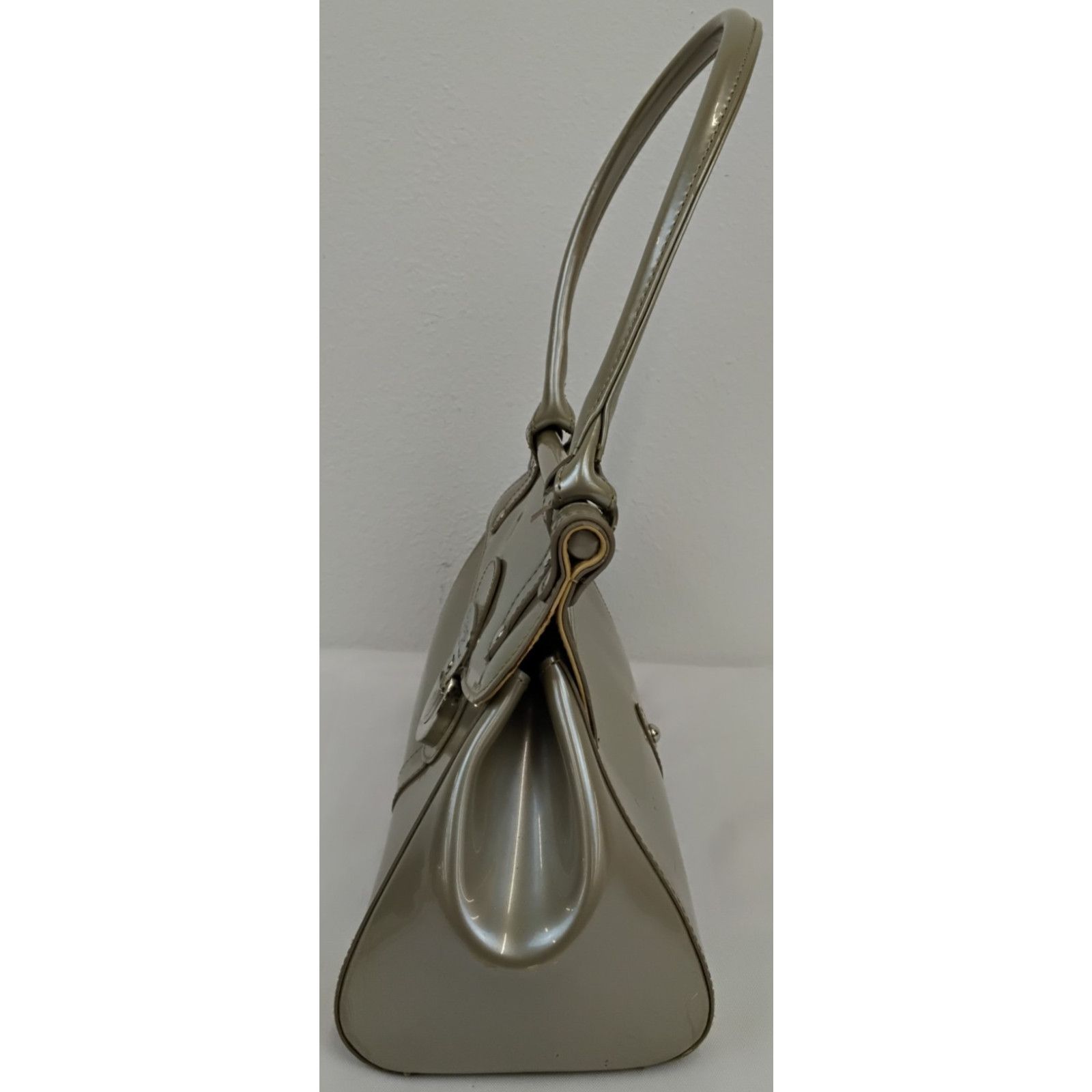 Other Beijo Handbag Taupe Silver PVC Purse & Wallet W/ Dust Bags Size ONE SIZE - 10 Thumbnail