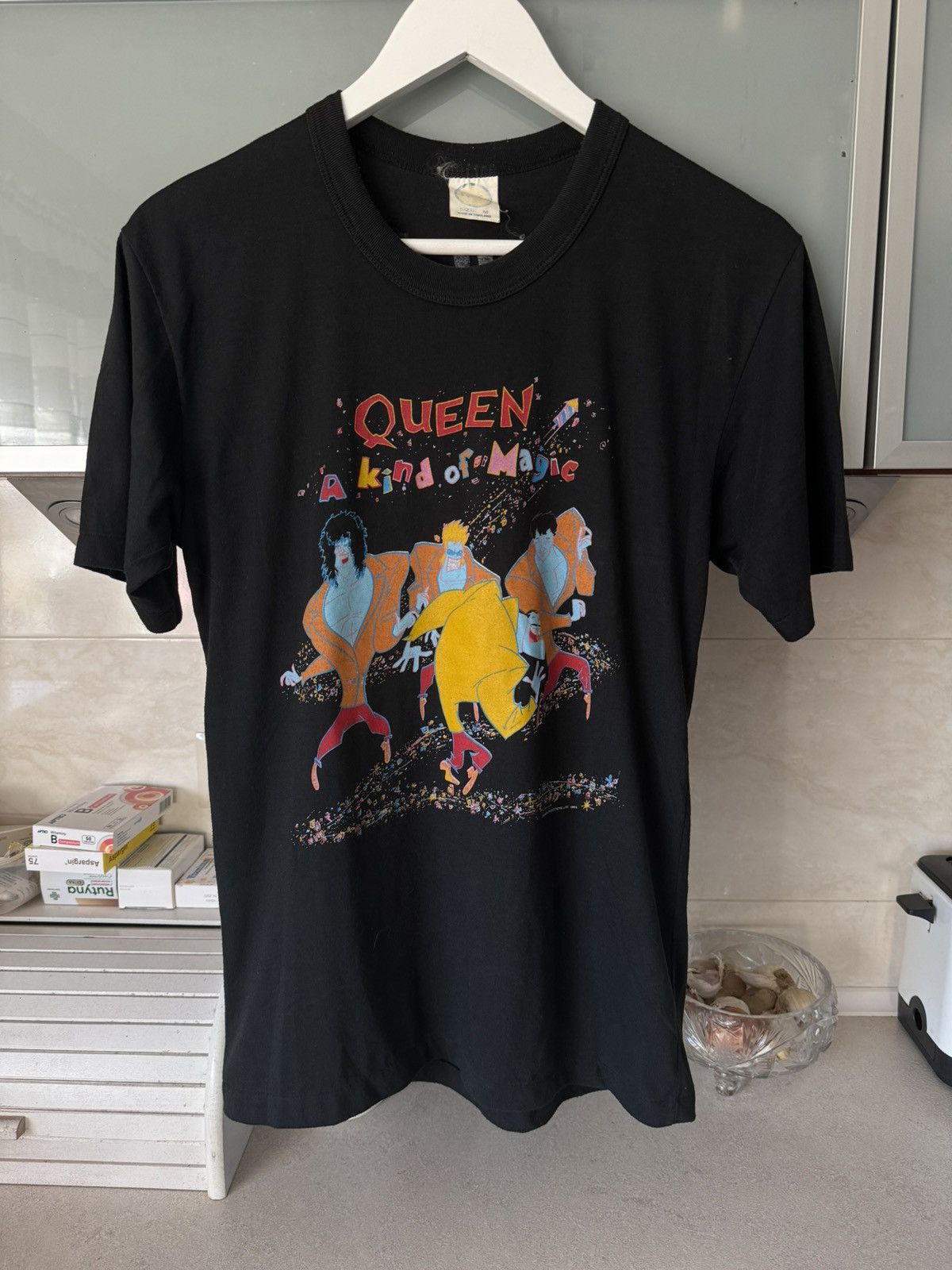 Band Tees × Vintage Vintage 1986’ Queen shirt Size US M / EU 48-50 / 2 - 1 Thumbnail